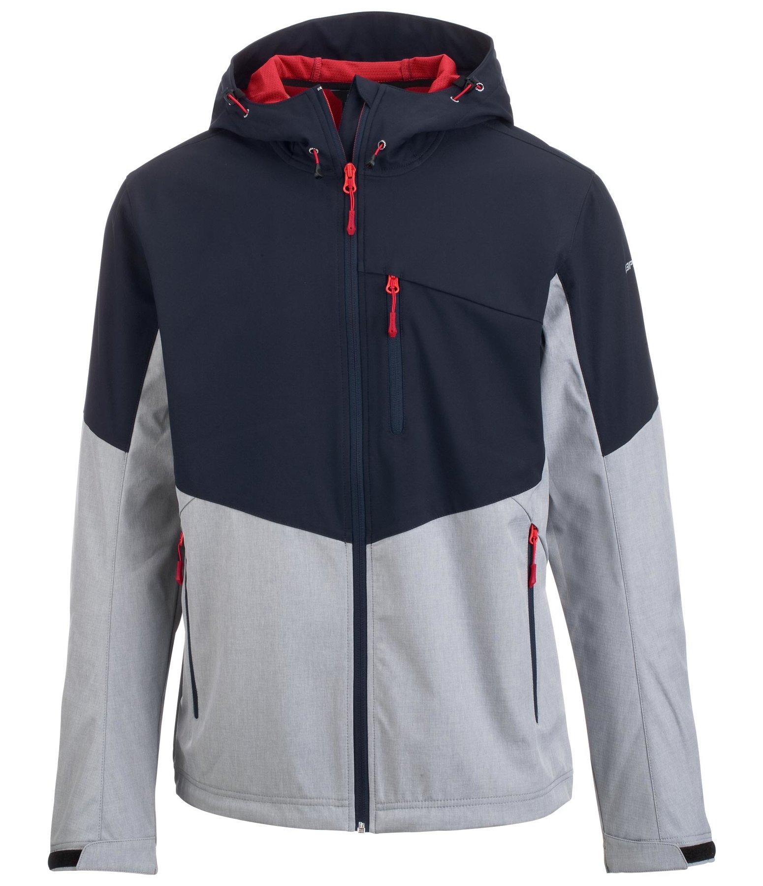 Herren-Kapuzen-Softshelljacke Saxon