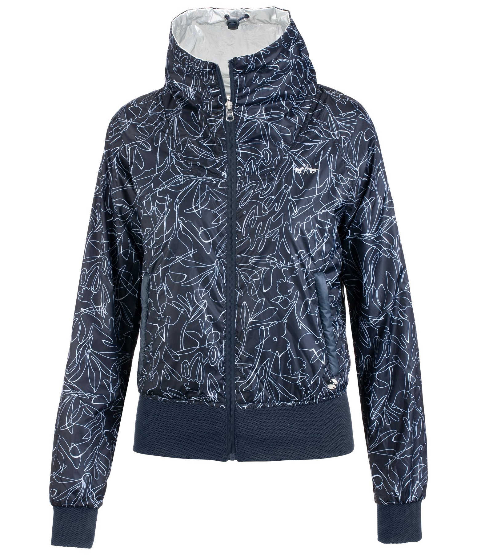 Wendejacke Silver