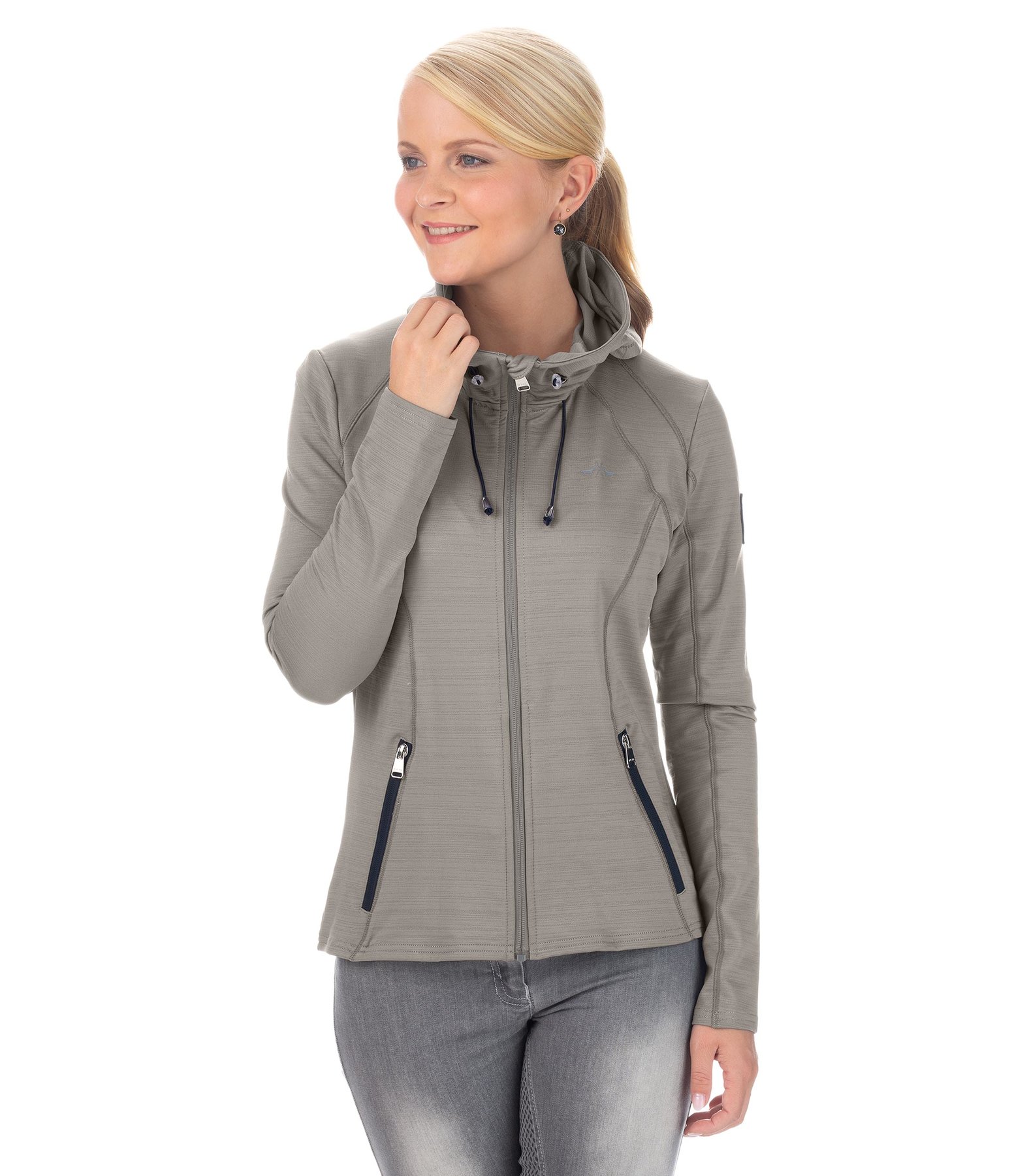Funktions-Kapuzen-Stretchjacke Clarice