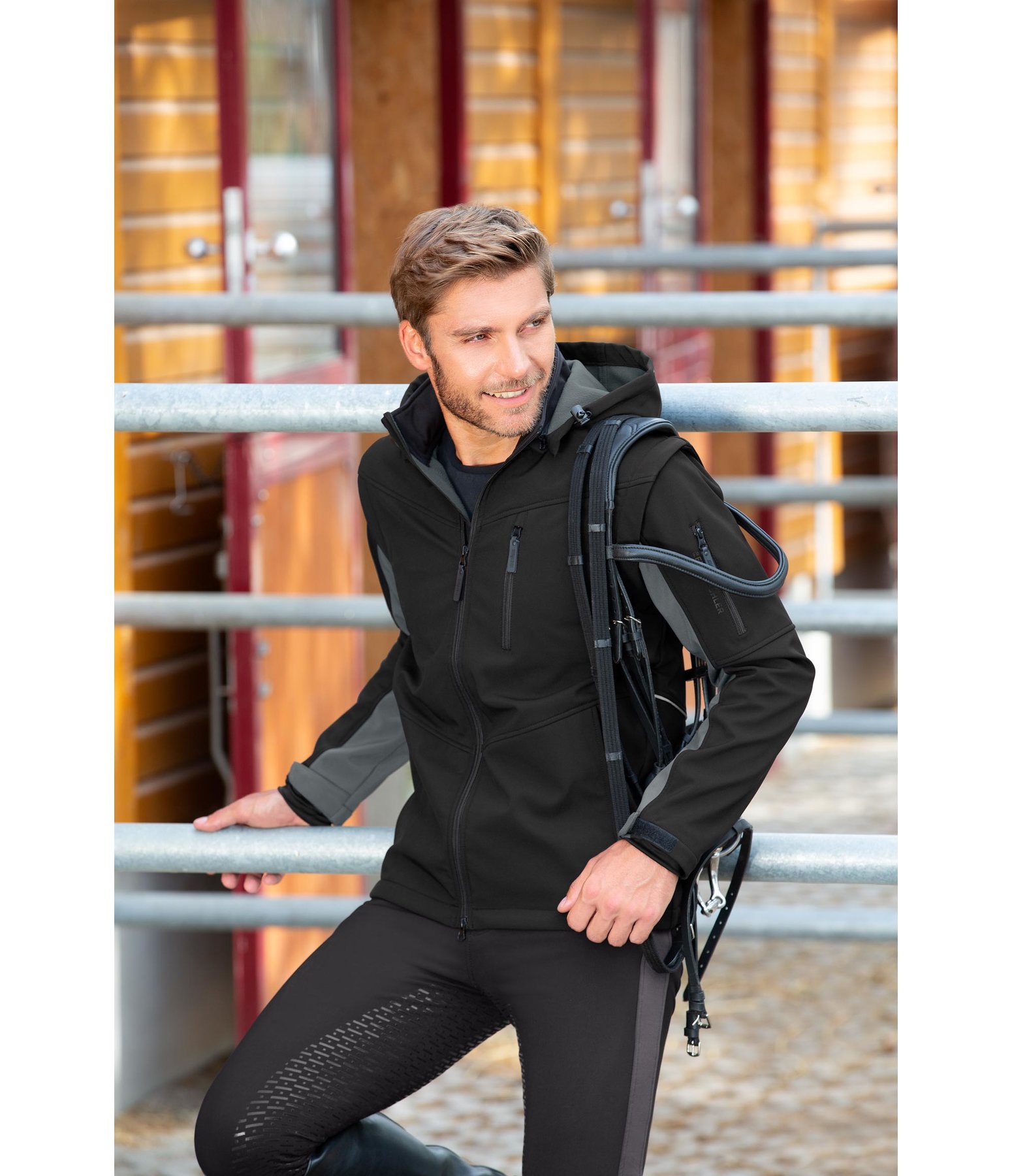 Herren 2 in 1 Softshelljacke Mateo