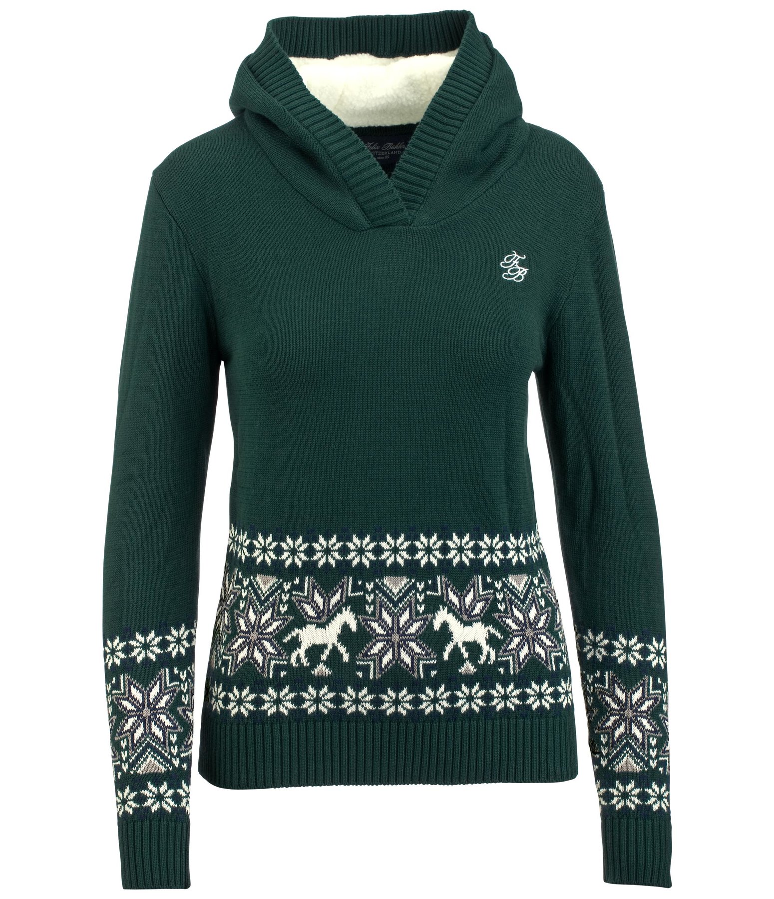 Kapuzen-Strickpullover Julia