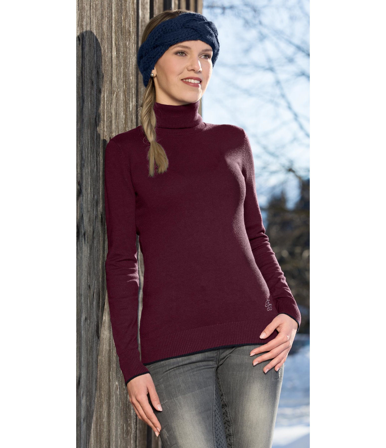 Rollkragen-Pullover Lucy