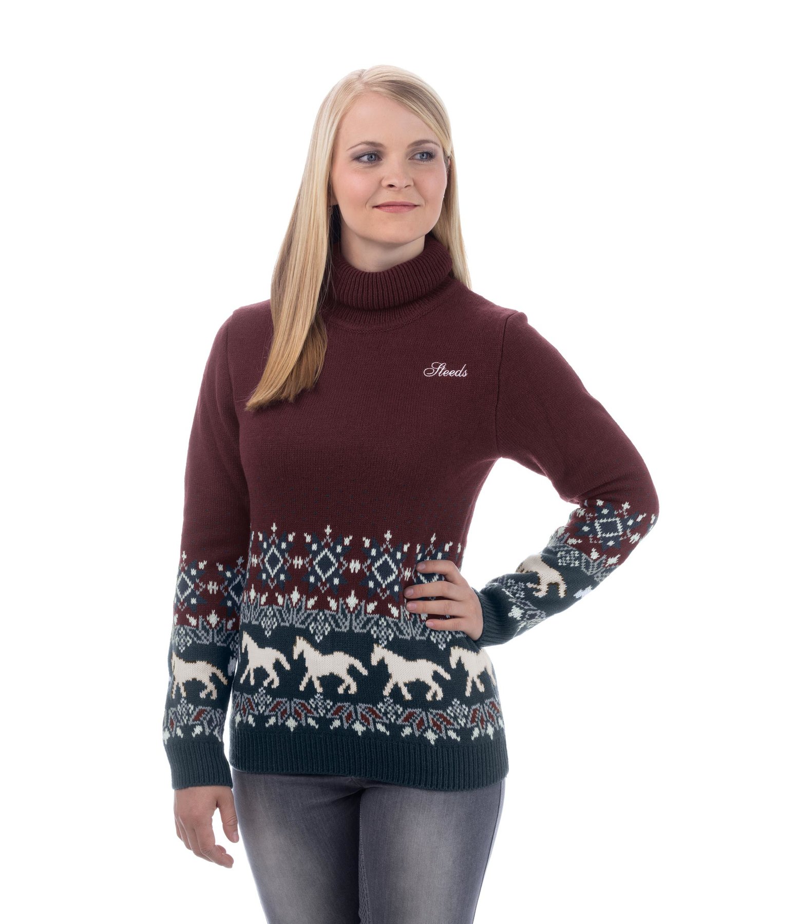 Rollkragen-Pullover Sara