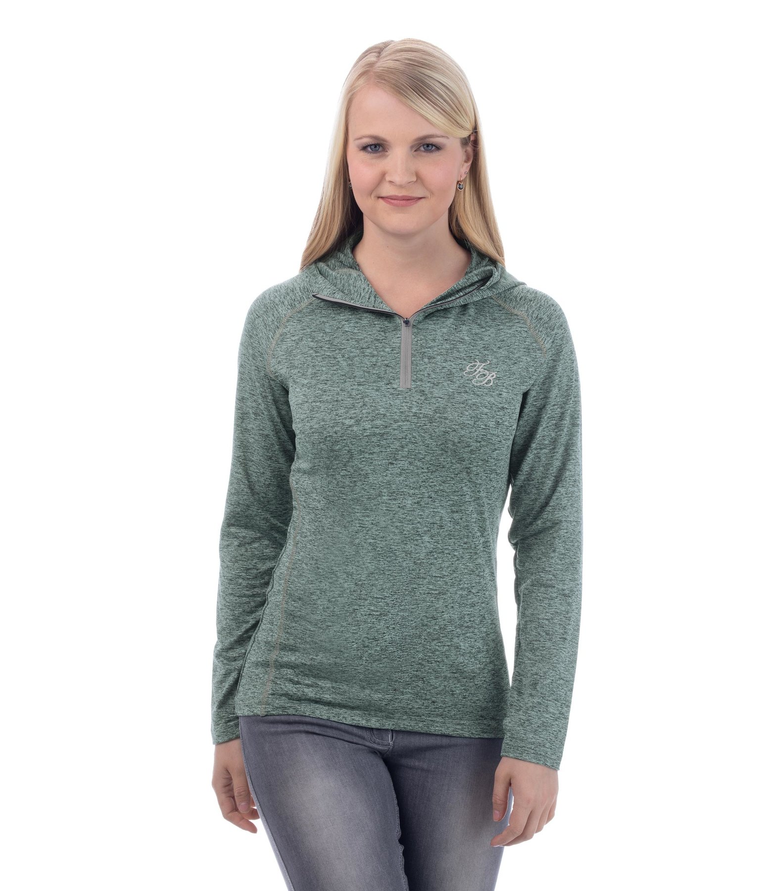 Performance-Stretch-Kapuzen-Langarmshirt Lara