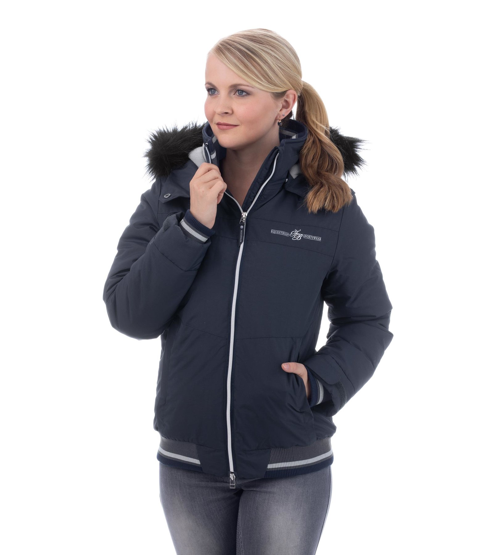 Kapuzen-Reitblouson Sophie
