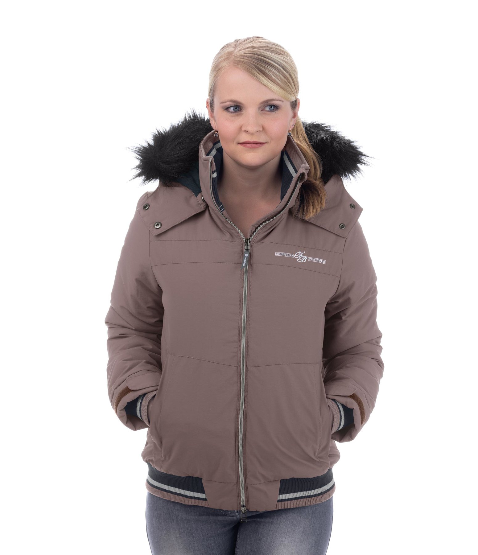 Kapuzen-Reitblouson Sophie