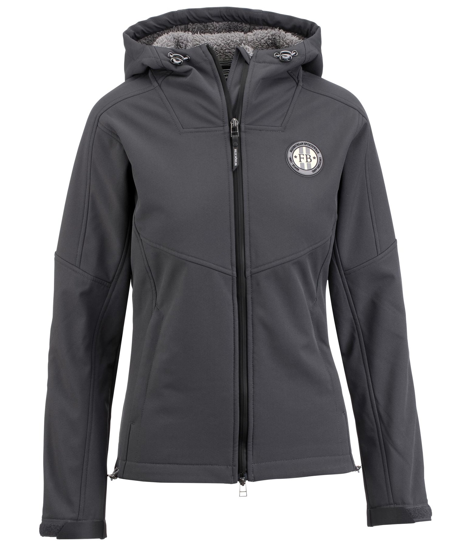 Kapuzen-Softshell-Reitjacke Merle