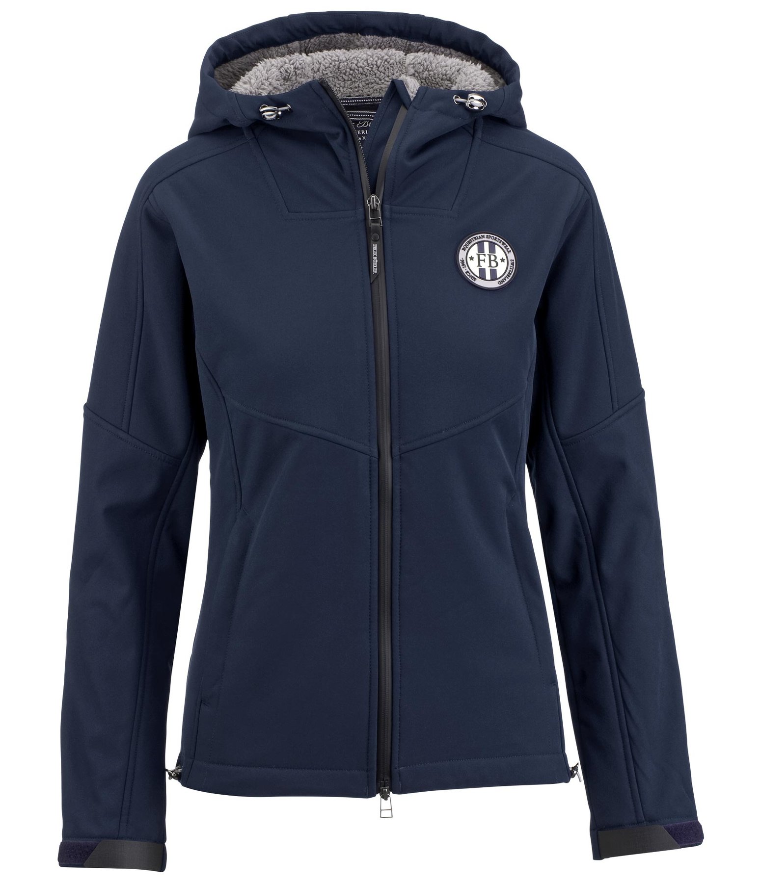 Kapuzen-Softshell-Reitjacke Merle