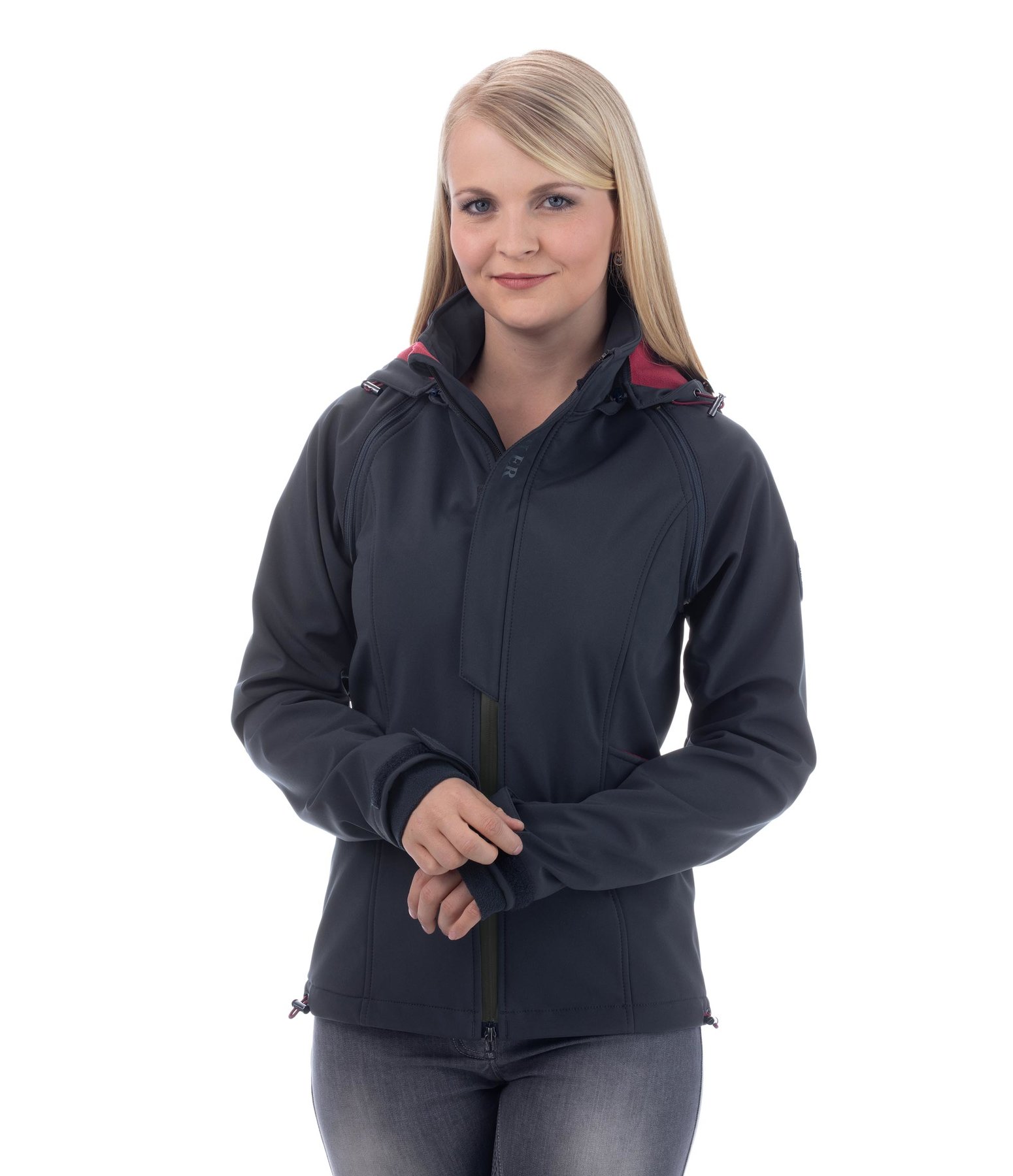2 in 1 Kapuzen-Softshelljacke Zoe