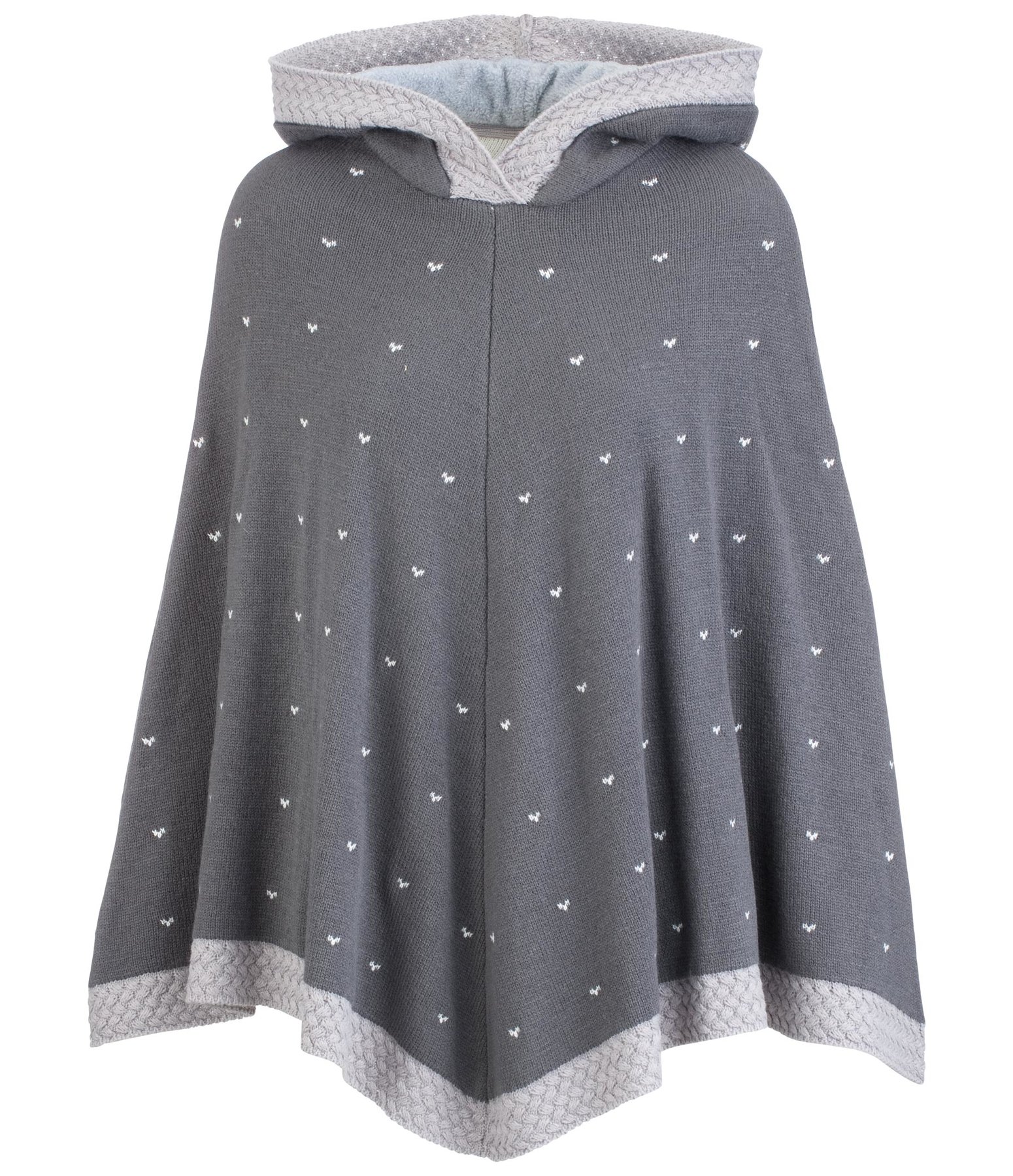 Strick-Poncho Fjóla