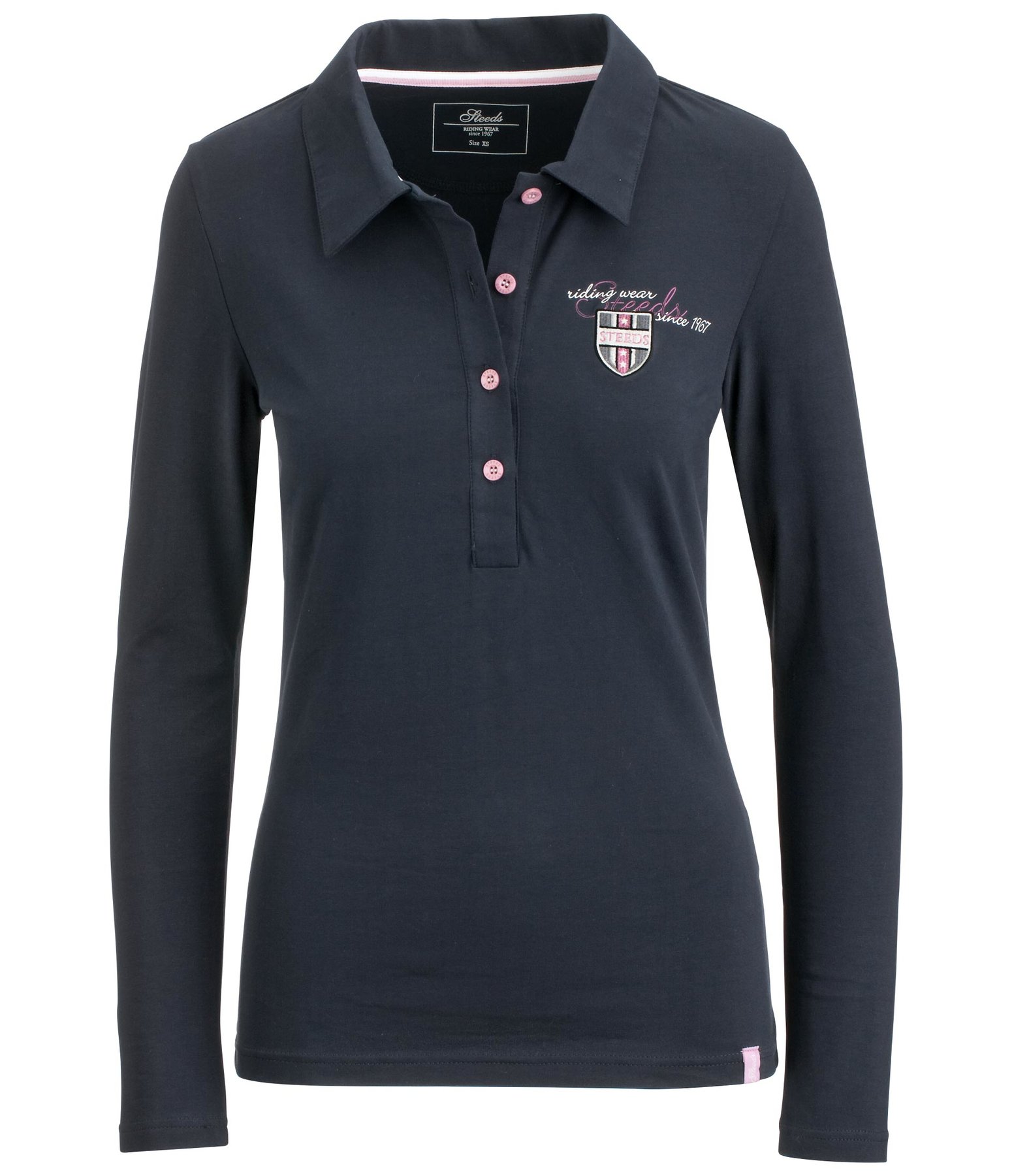 Langarm-Poloshirt Romy