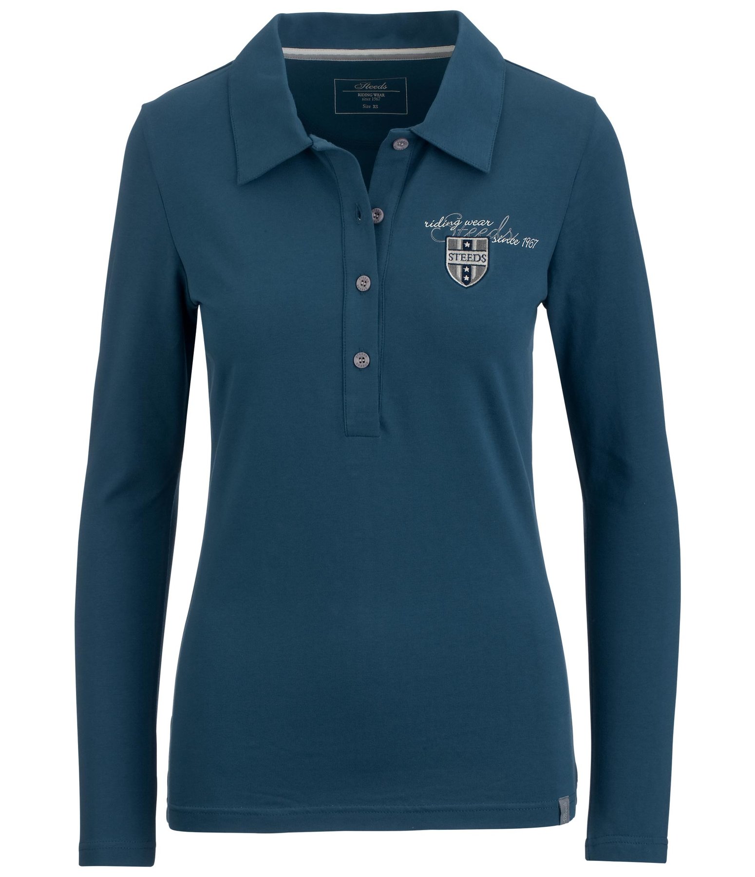 Langarm-Poloshirt Romy