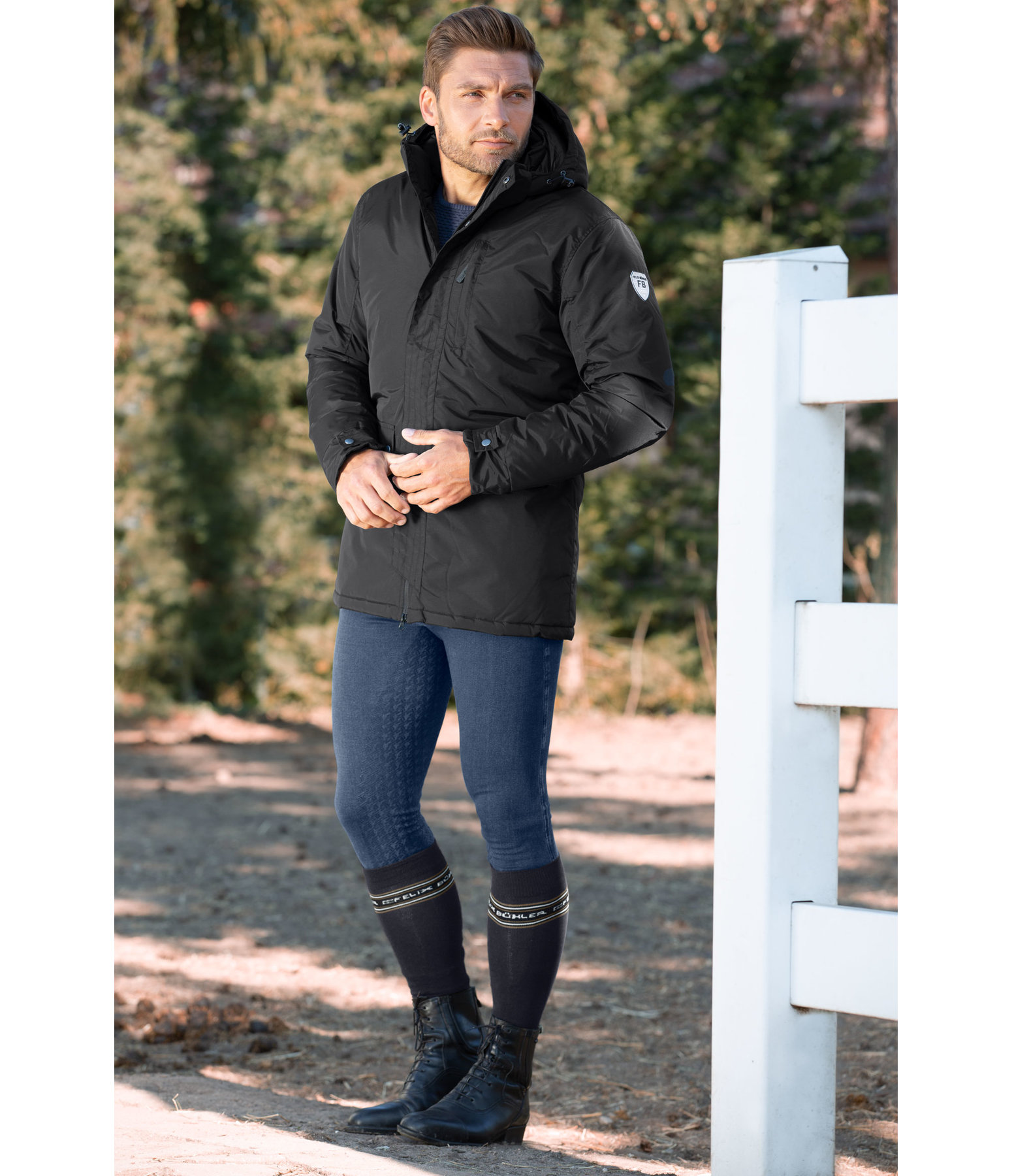 Herren-Winterreitparka Merlin