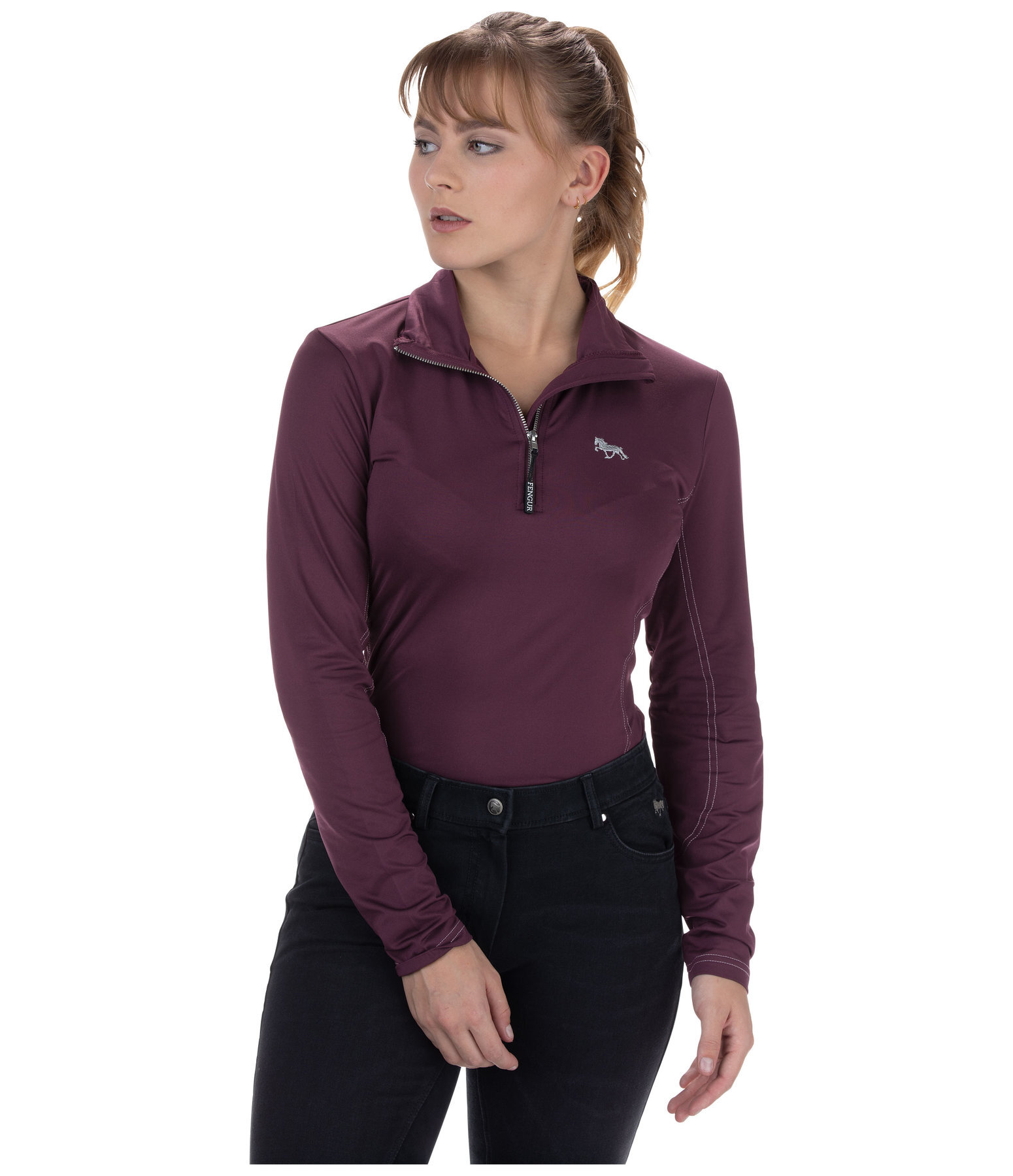 Performance-Stretch Langarmshirt Ari