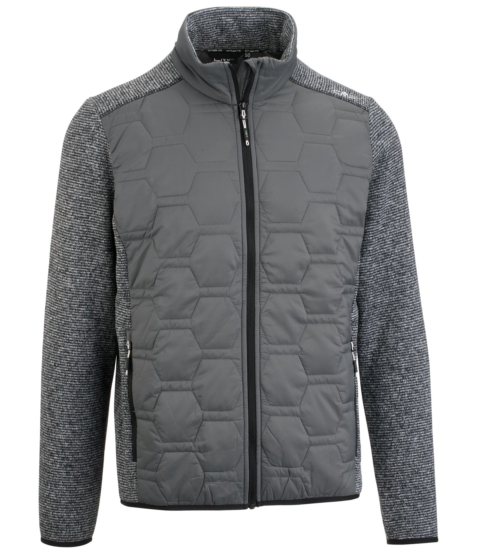 Herren-Strickfleece-Hybridjacke Samu
