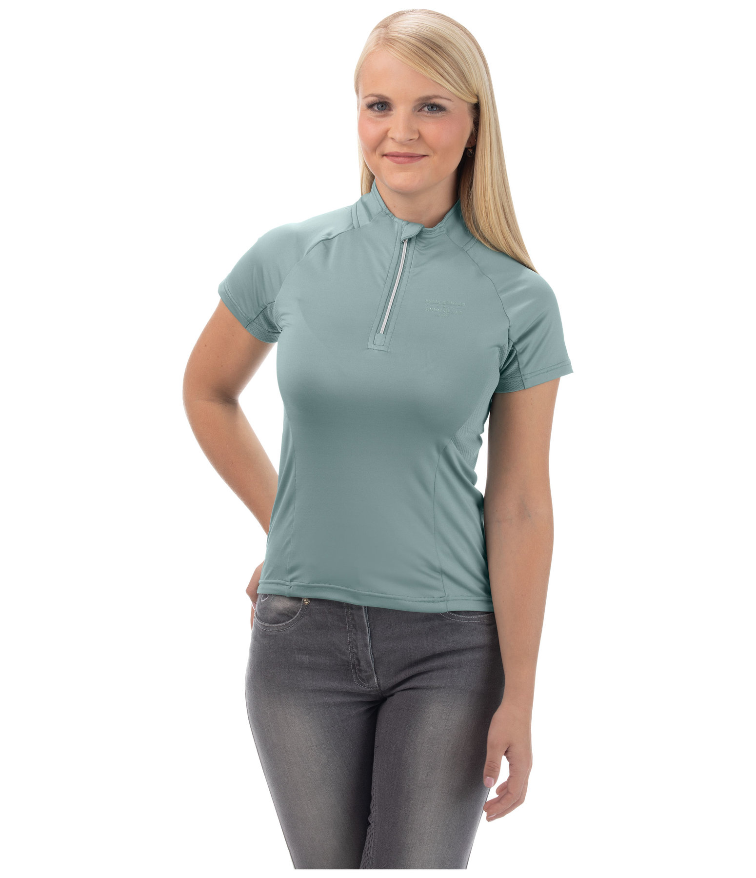 Zip-Funktionsshirt Lola