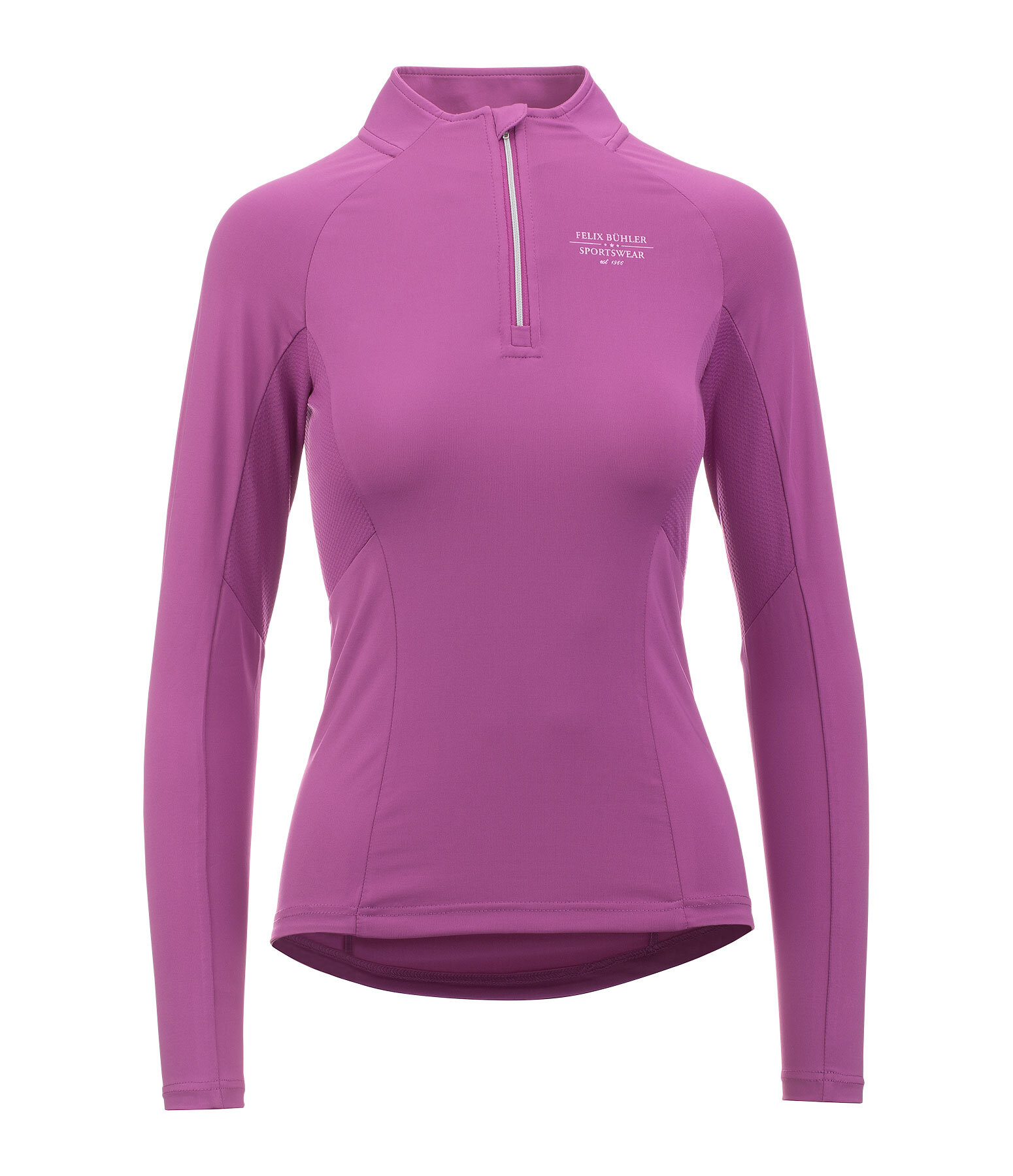 Zip-Funktions-Langarmshirt Sofie