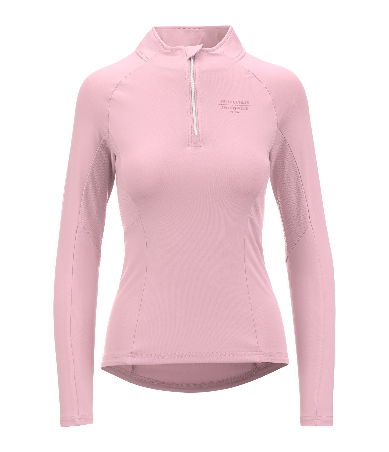 Zip-Funktions-Langarmshirt Sofie