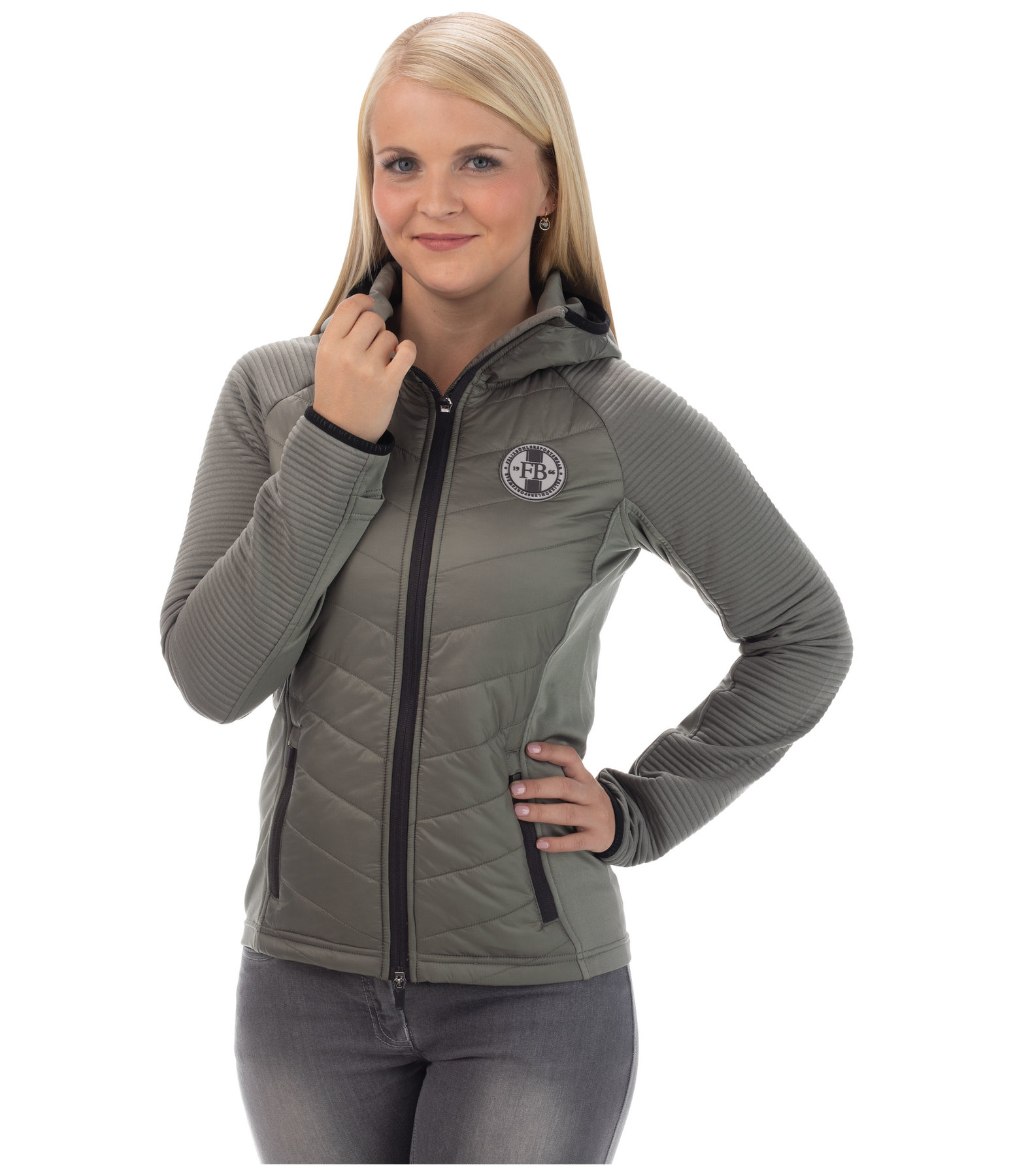 Kapuzen-Kombi-Stretchjacke Lilli