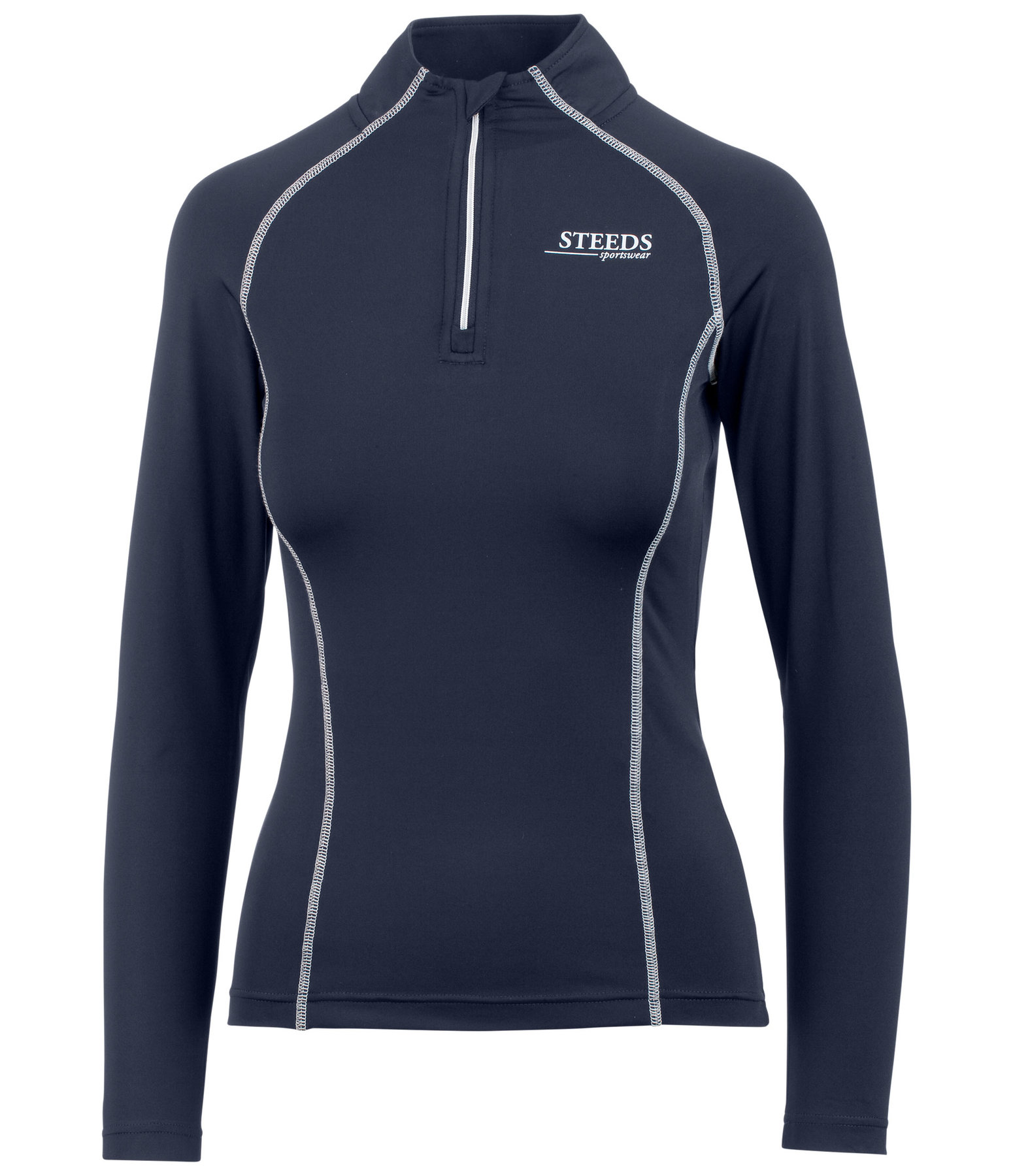 Zip-Funktions-Langarmshirt Emilia