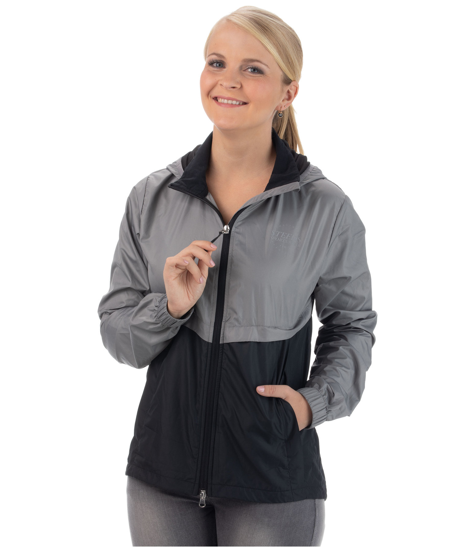 Kapuzen-Windbreaker Lucie