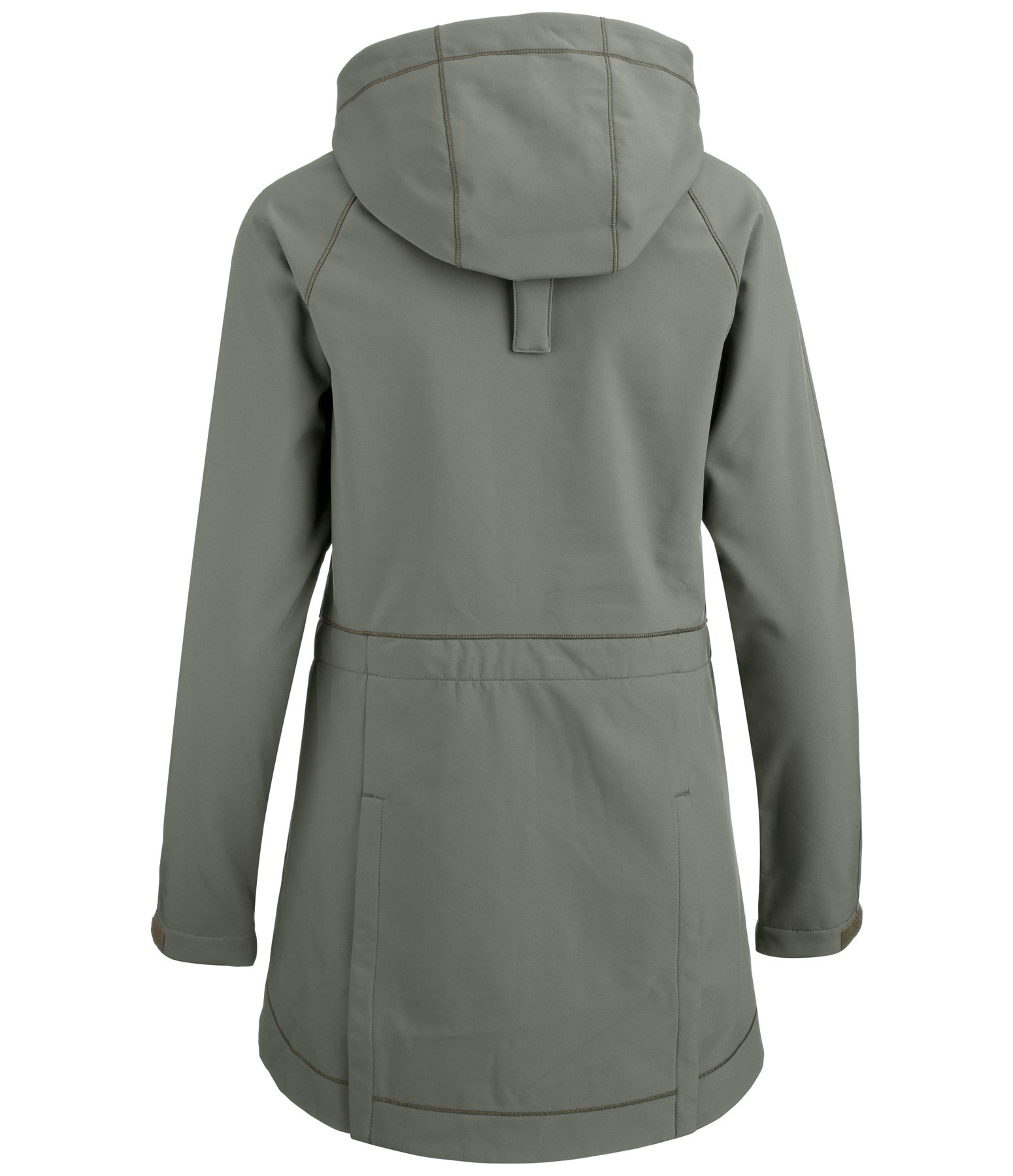Kapuzen-Softshell-Reitmantel Charlotte