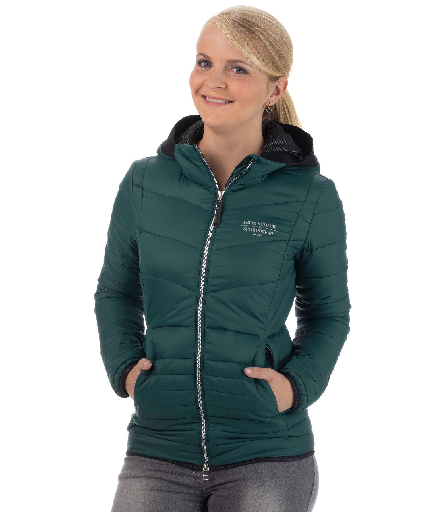 Kapuzen-Steppjacke Lynn