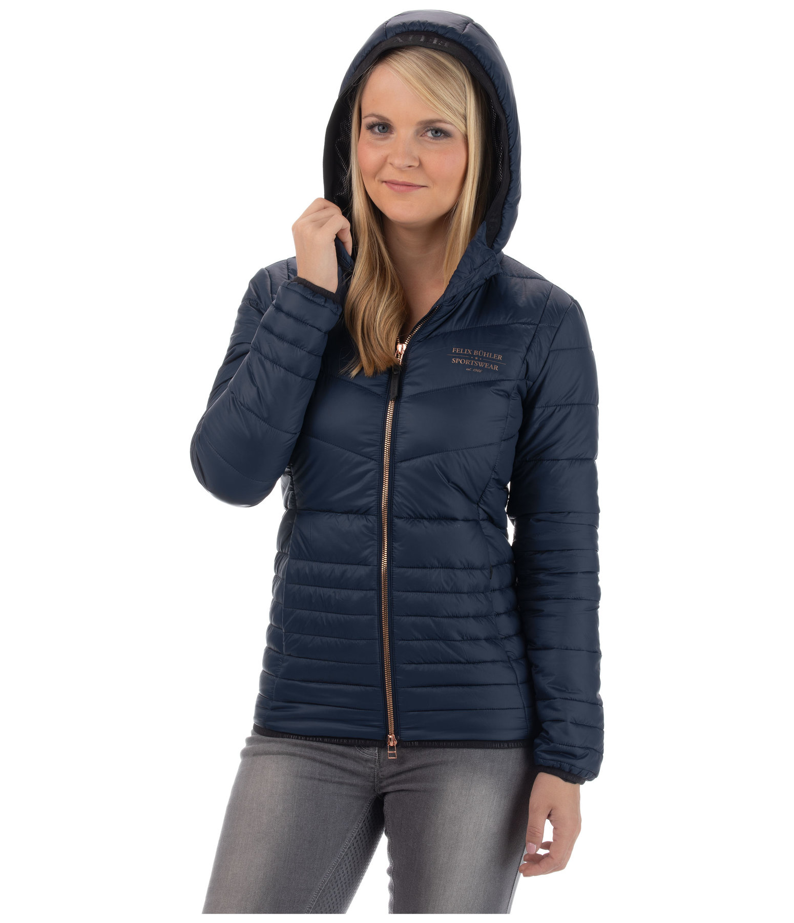 Kapuzen-Steppjacke Lynn