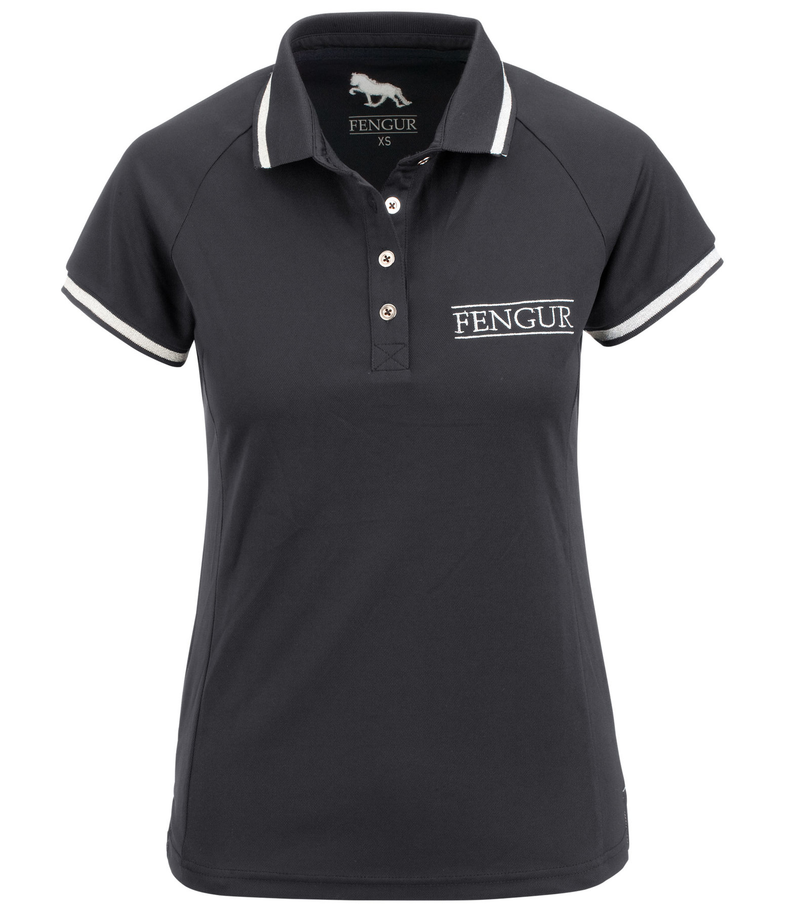 Funktions-Poloshirt Silfur