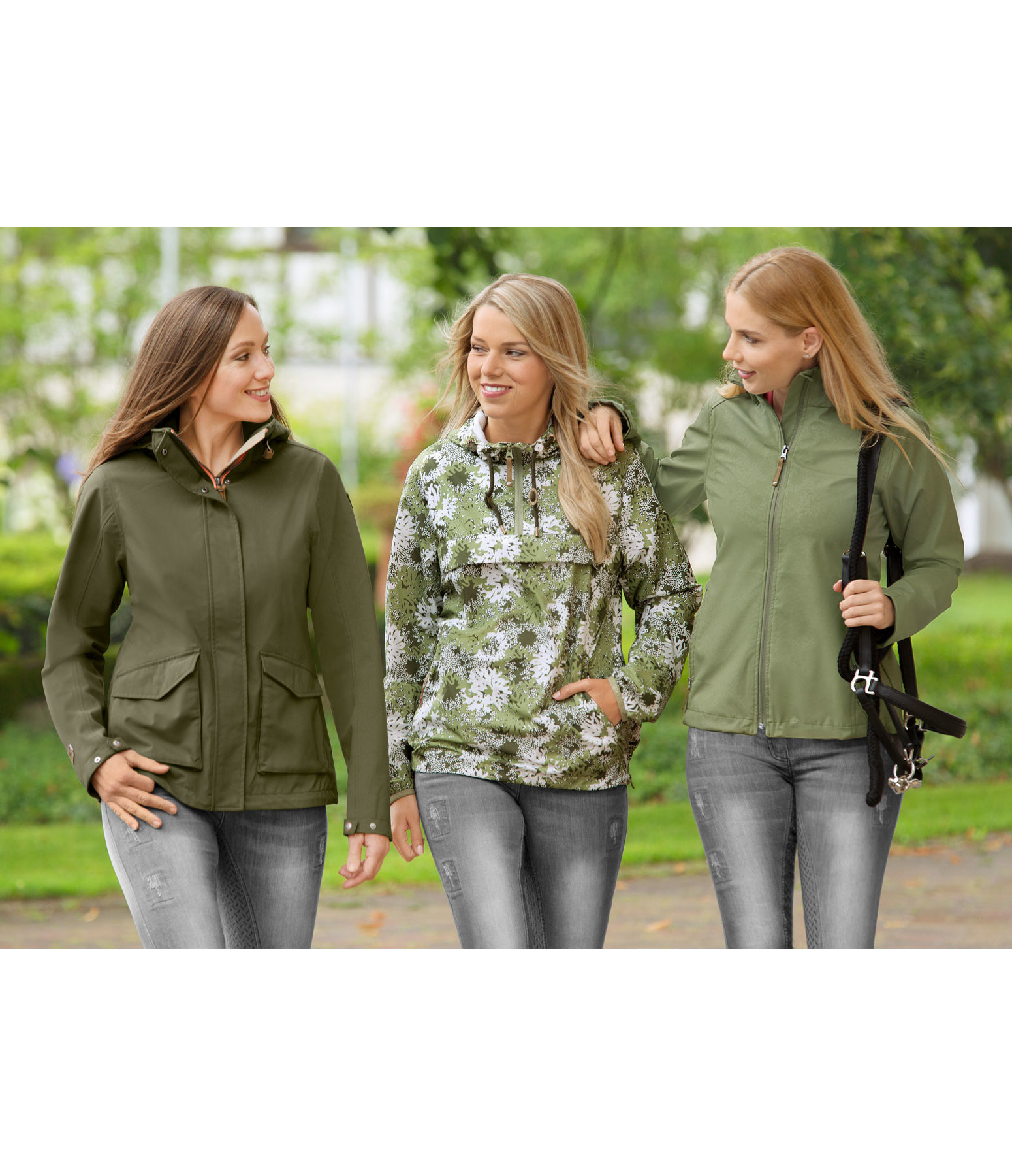 Icepeak Kapuzen-Funktionsreitjacke Alameda