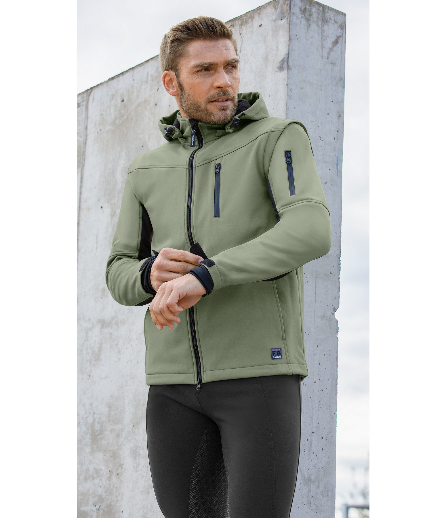 Herren 2in1 Softshelljacke Marc