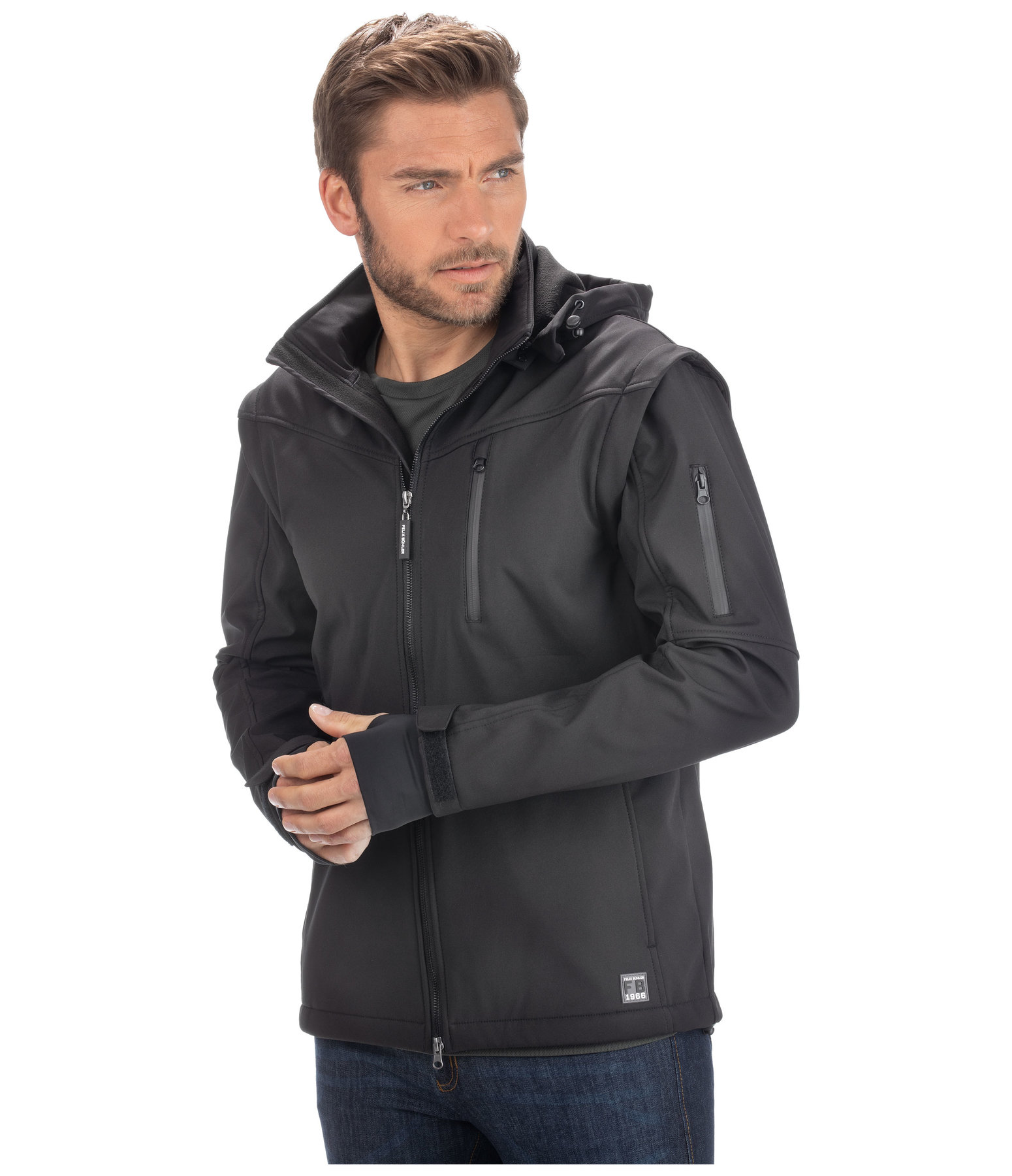 Herren 2in1 Softshelljacke Marc