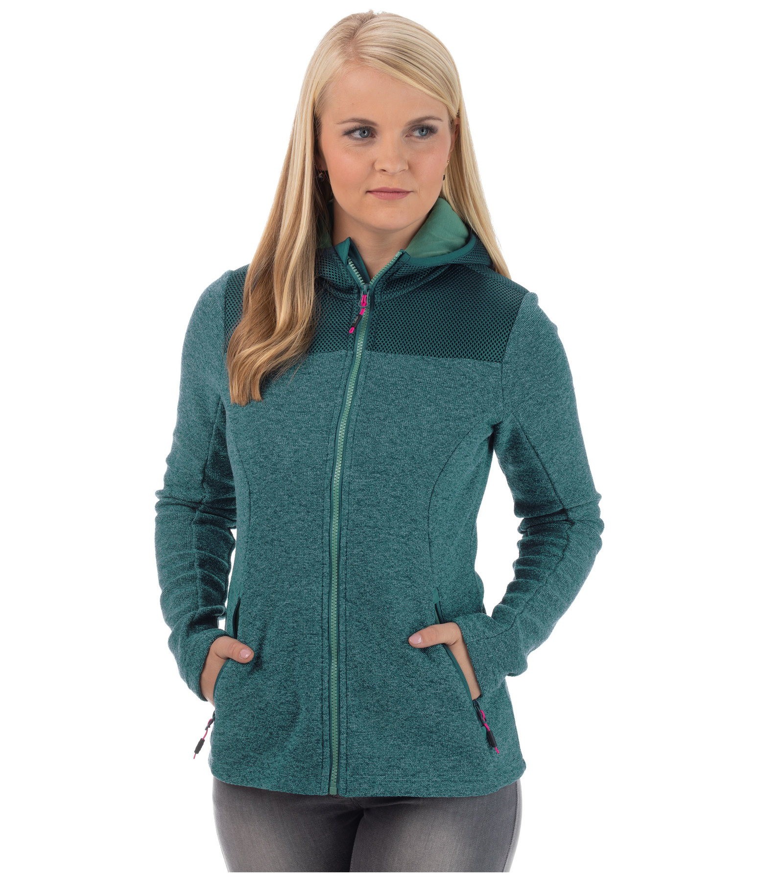 Strickfleece-Kombijacke Karlotta