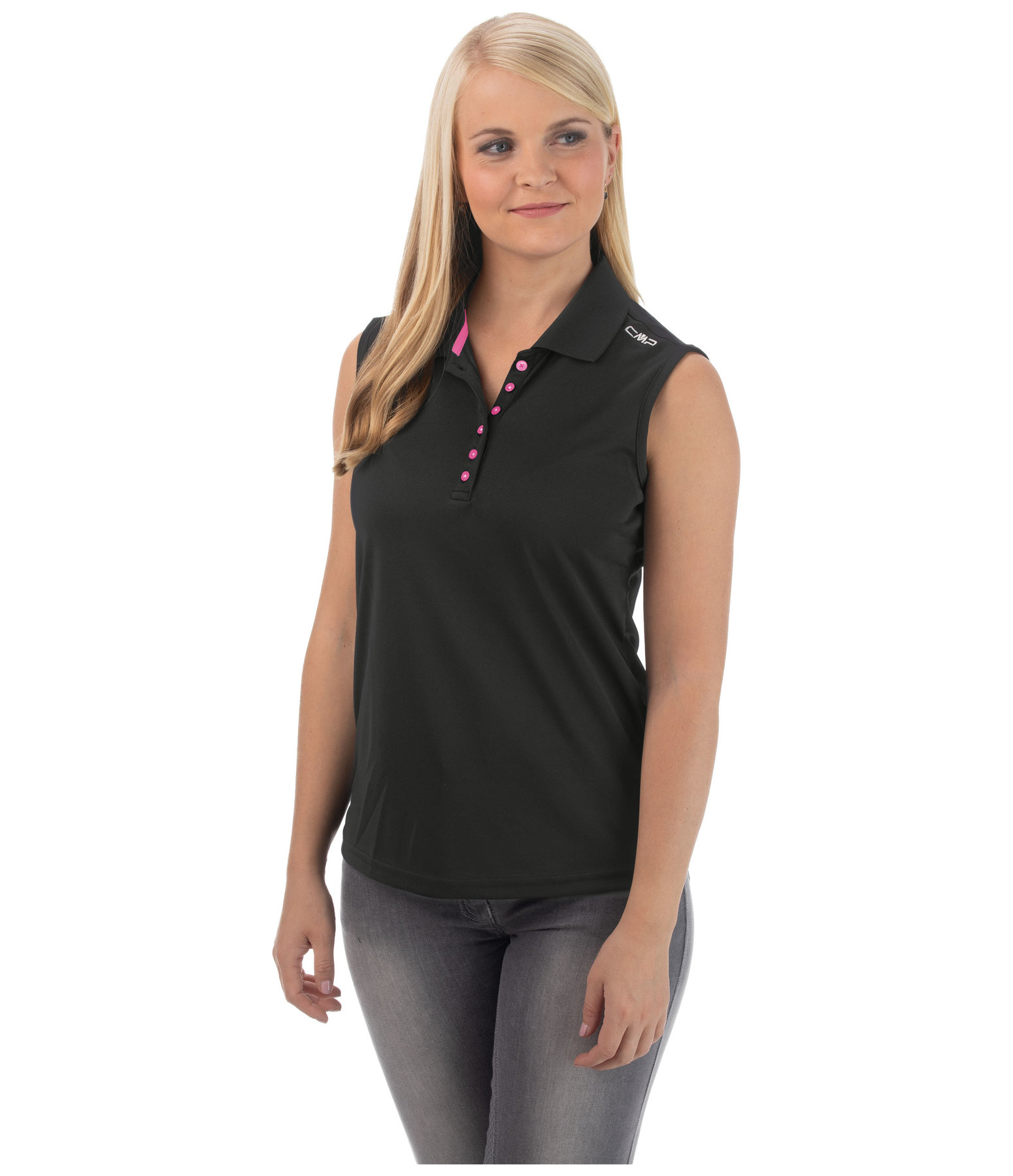 Funktions-Poloshirt Rosa