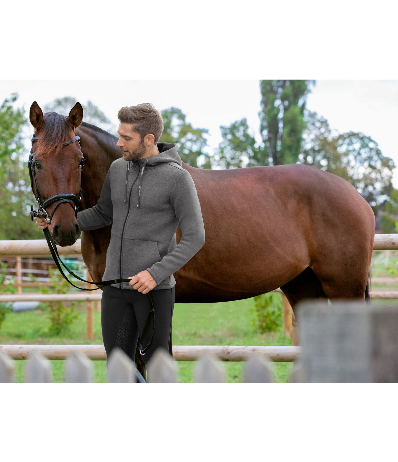 Herren Sweatjacke Jones