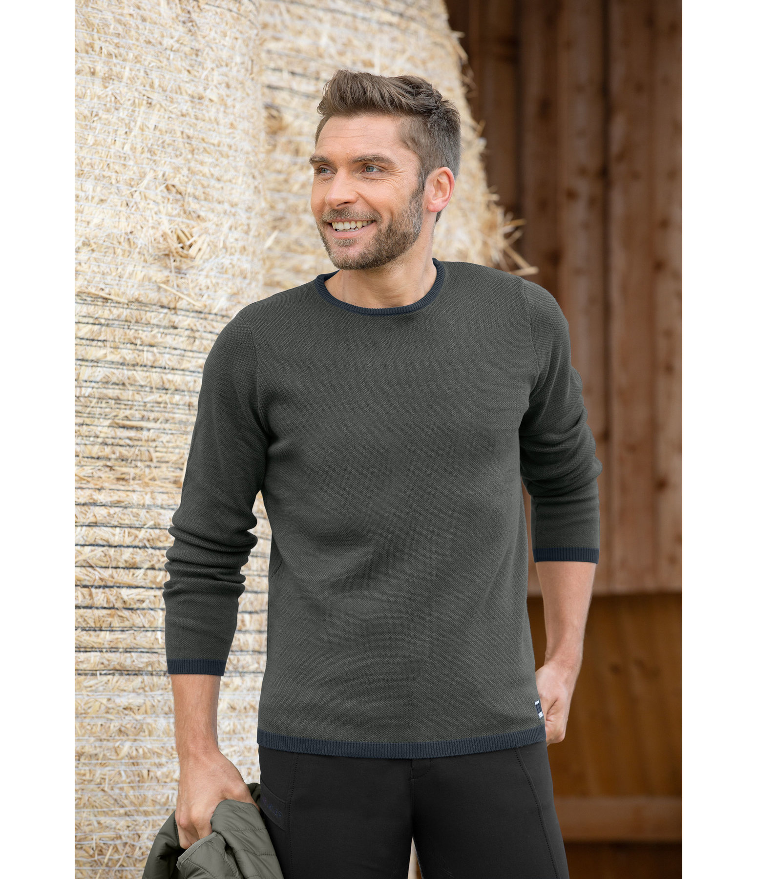 Herren Strickpullover Leo