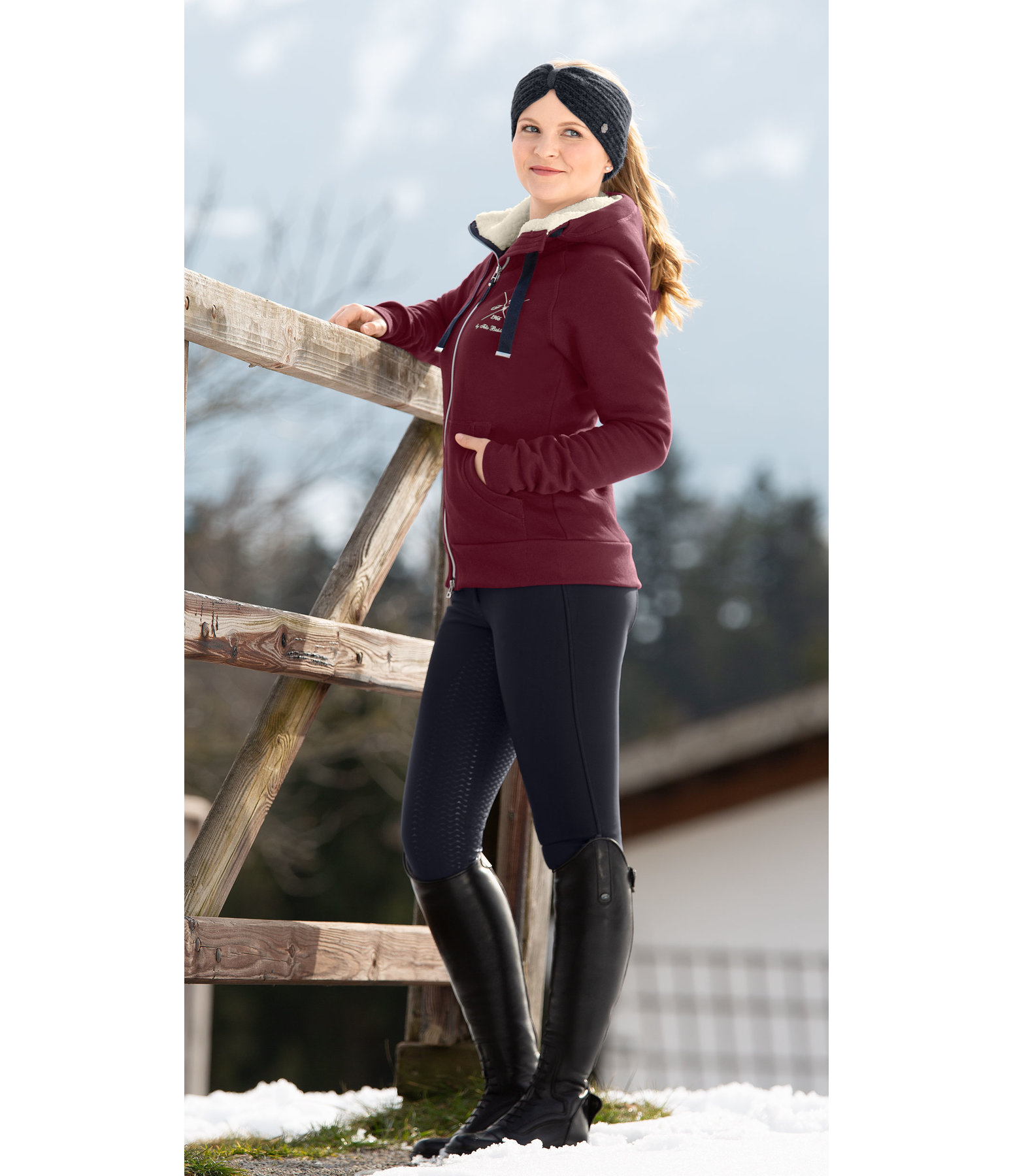 Kapuzen-Sweatjacke Lilly