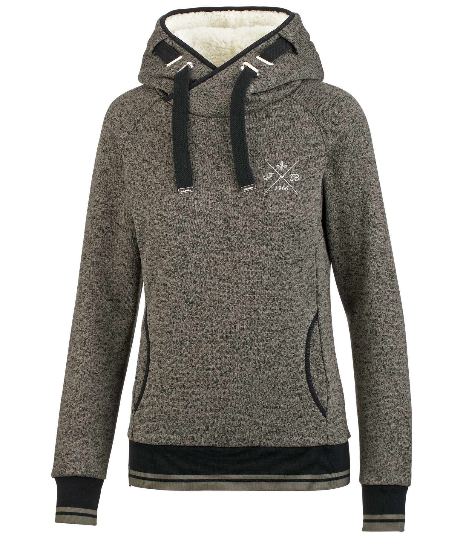 Strickfleece-Hoodie Lina II