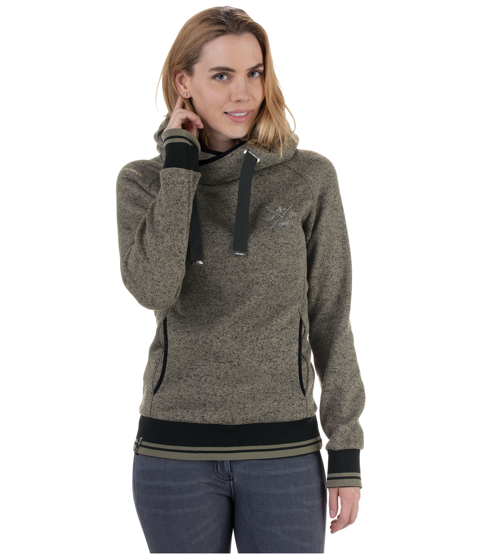 Strickfleece-Hoodie Lina II