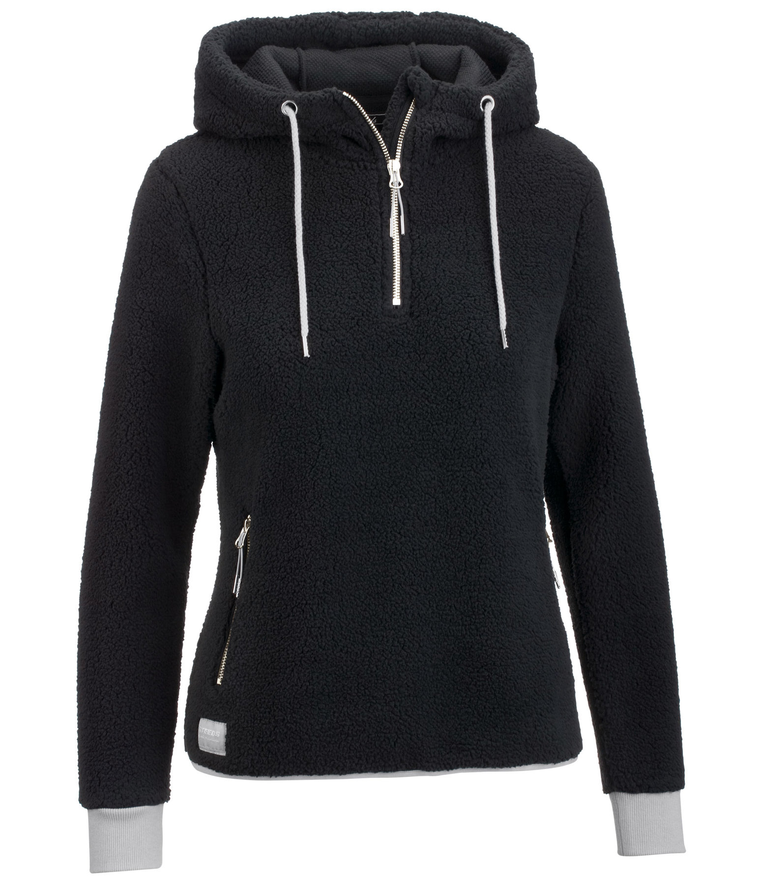 Kapuzen-Teddyfleecepullover Romy