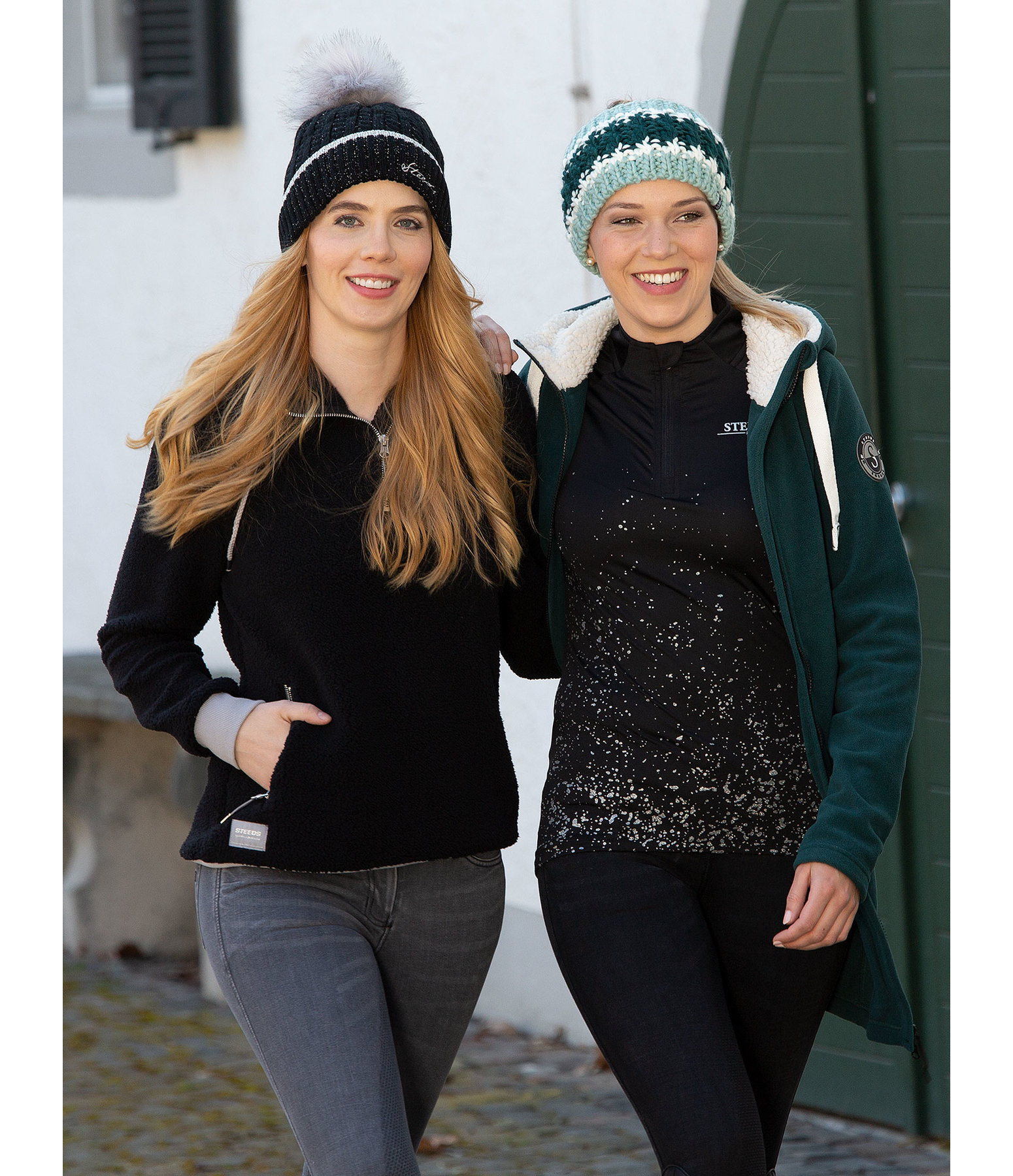 Kapuzen-Teddyfleecepullover Romy