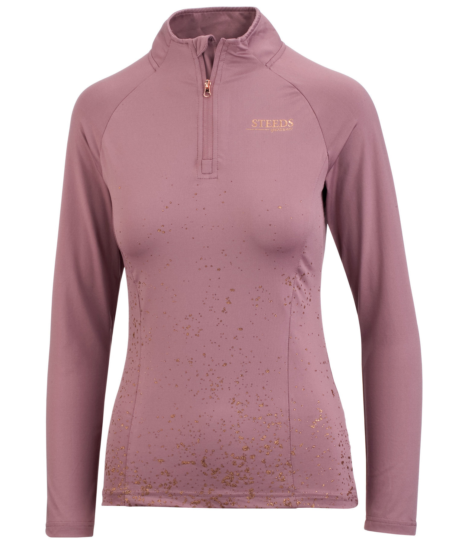 Zip Funktions-Stretch-Langarmshirt Liv