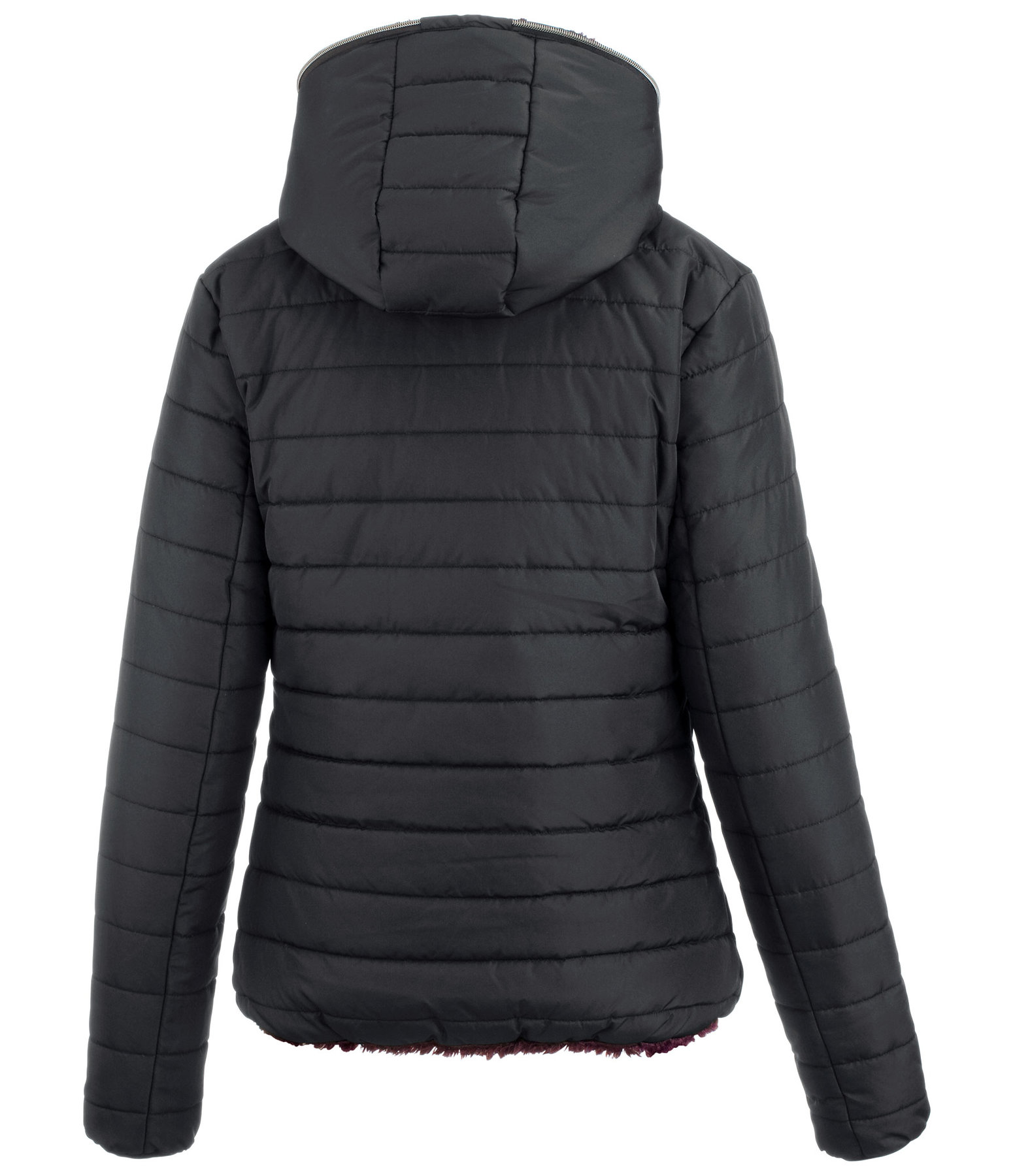Kapuzen-Wende-Teddyjacke Lynn