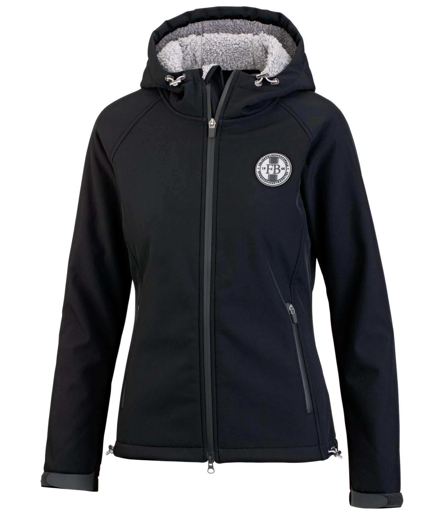 Kapuzen-Softshell-Reitjacke Cleo