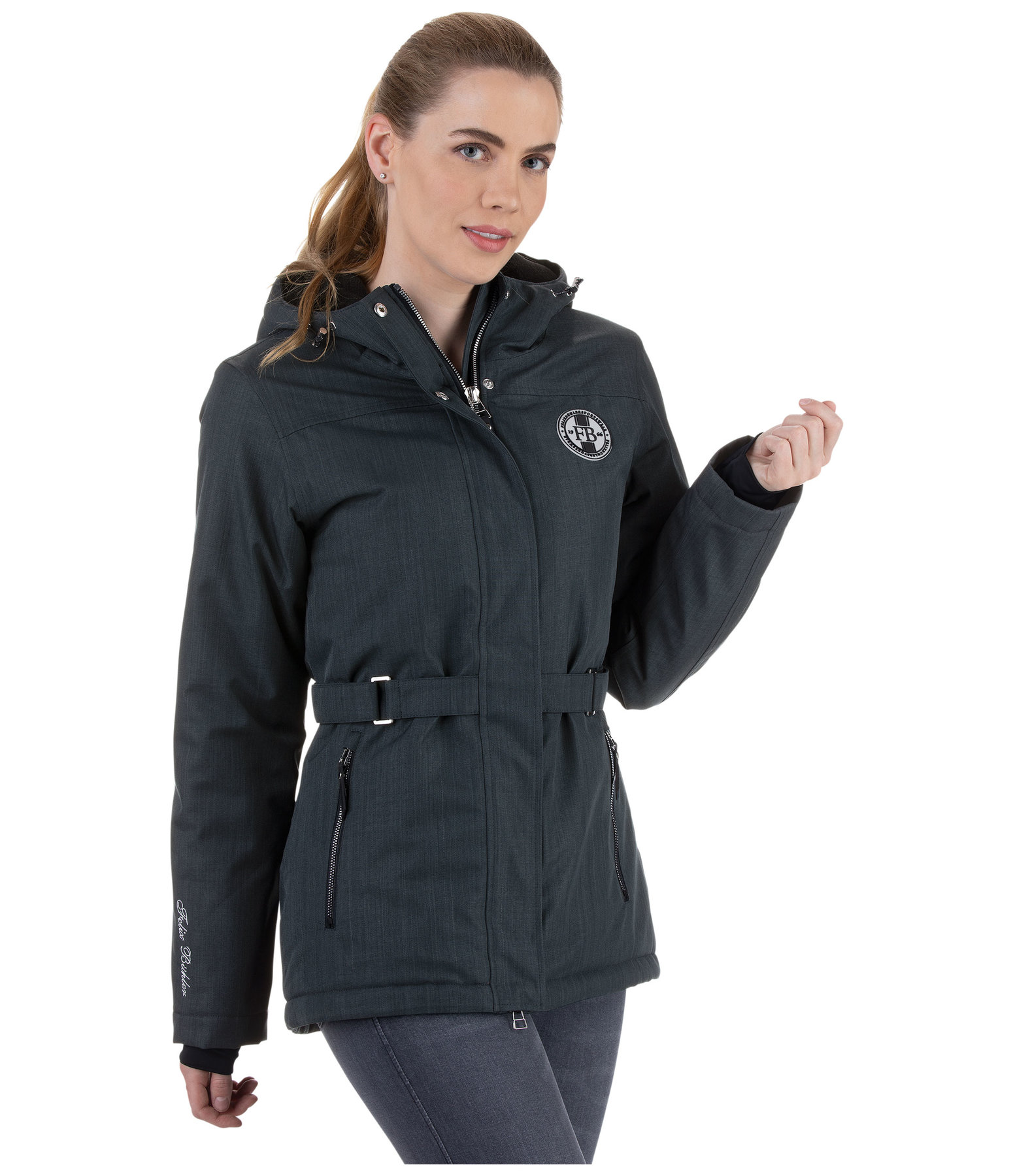 Kapuzen-Funktions-Reitjacke Merle