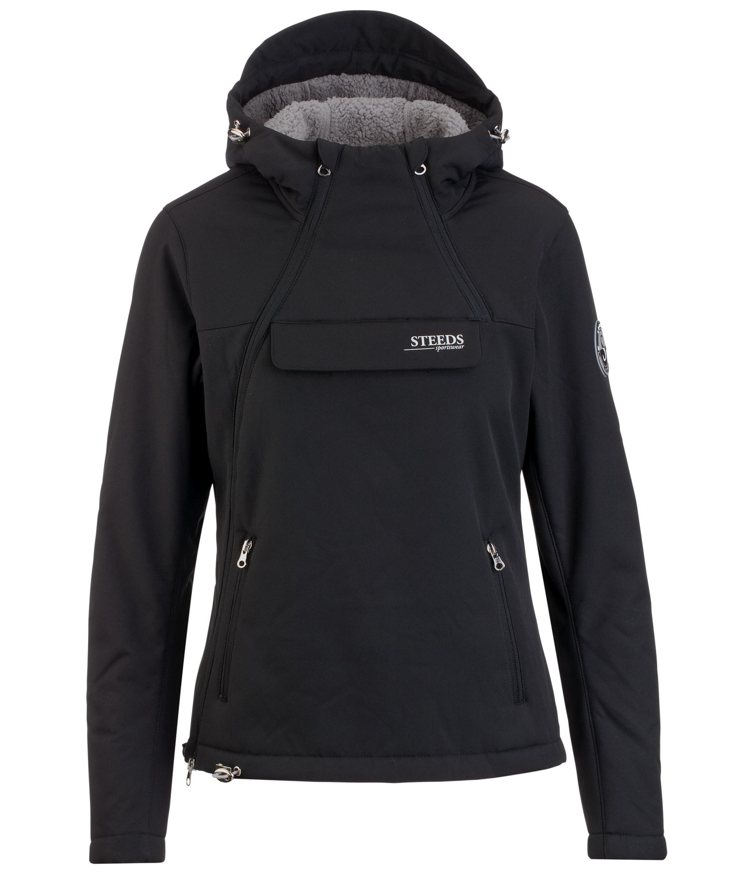 Kapuzen-Softshell-Reitjacke Amy