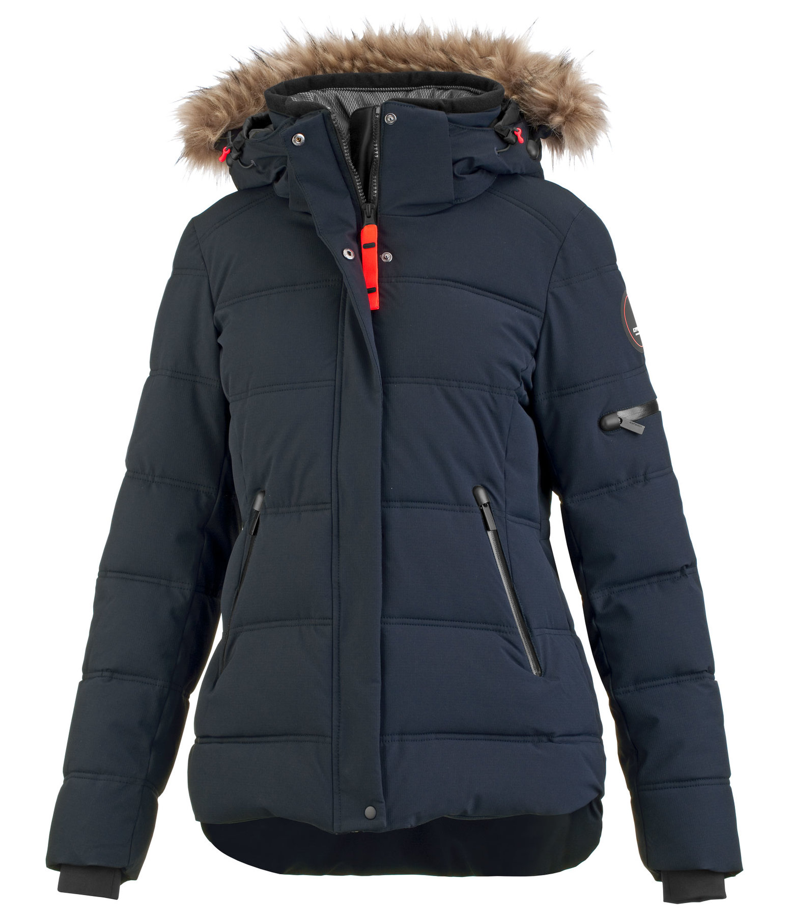 Kapuzen-Performance-Steppjacke Blackey