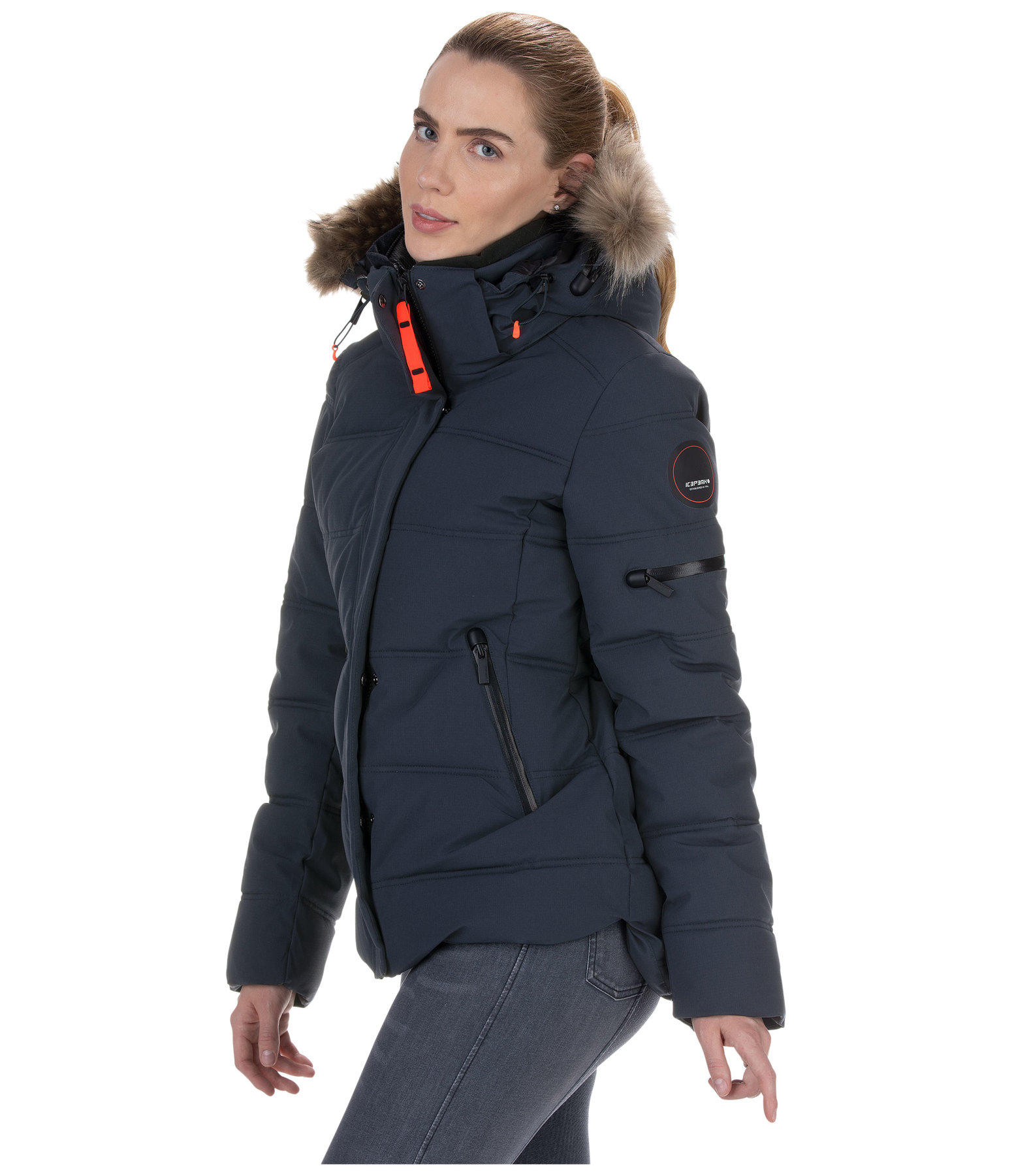 Kapuzen-Performance-Steppjacke Blackey