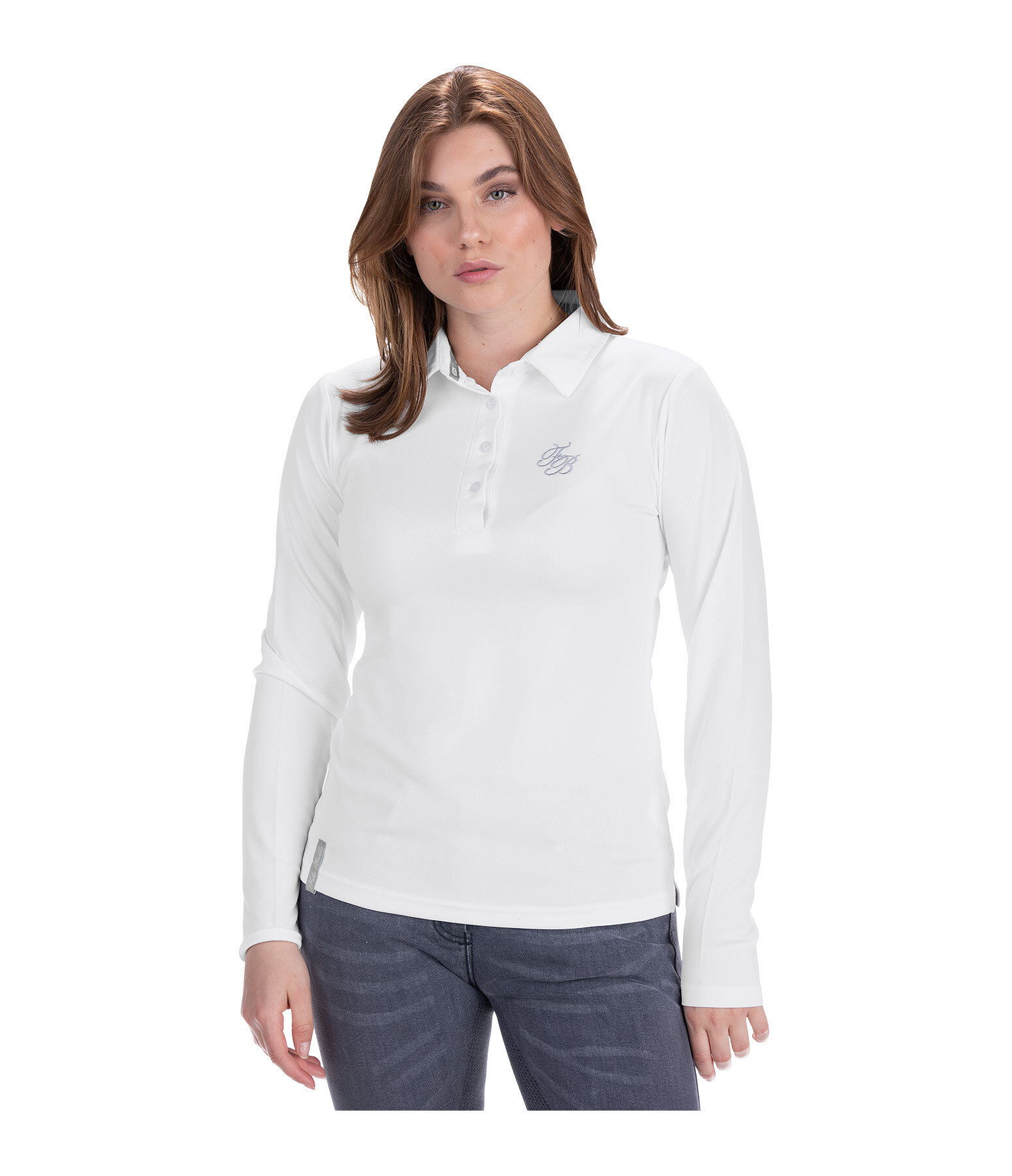 Funktions-Langarm-Poloshirt Mara LS