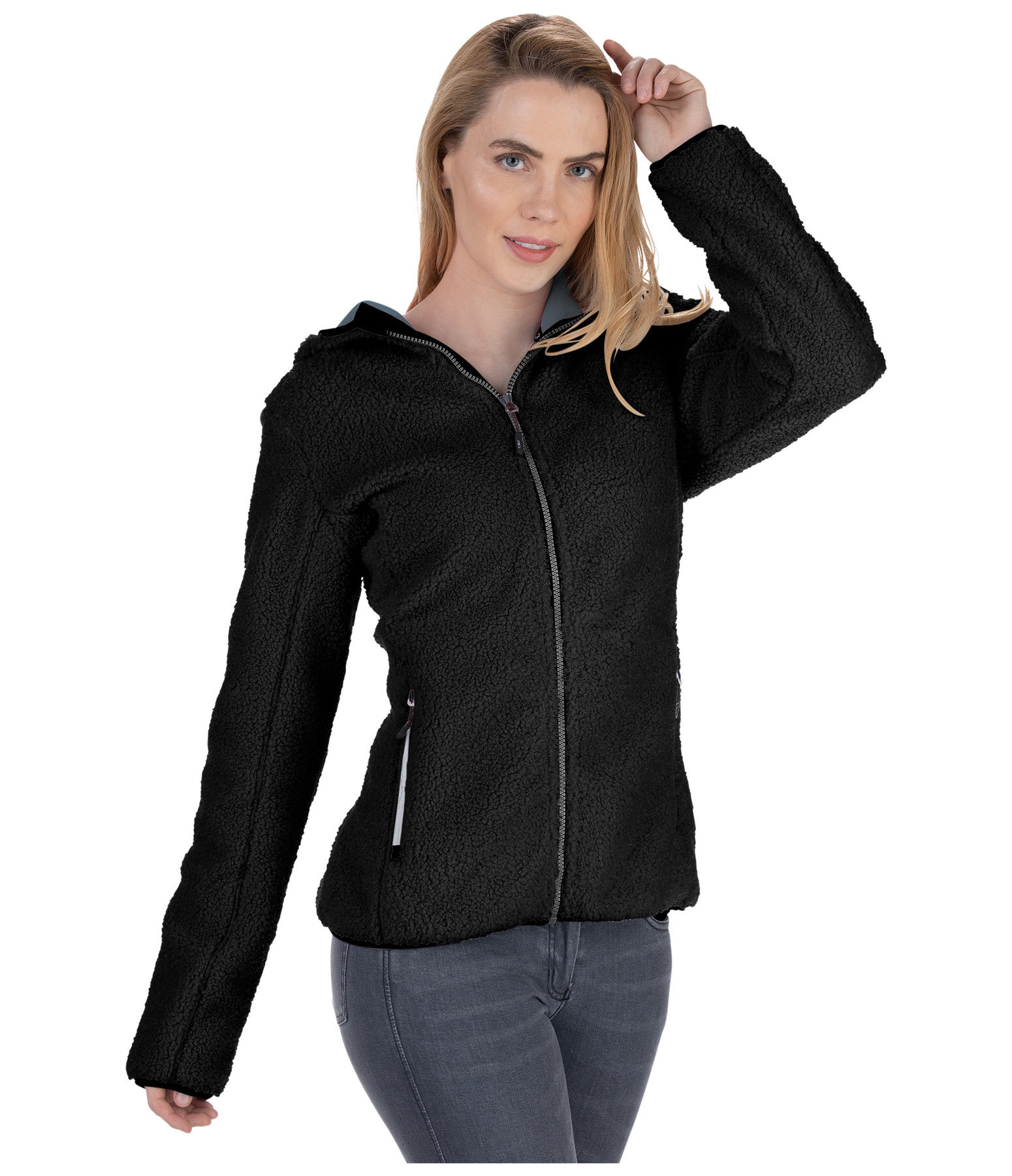 Teddy-Kapuzenjacke Olivia